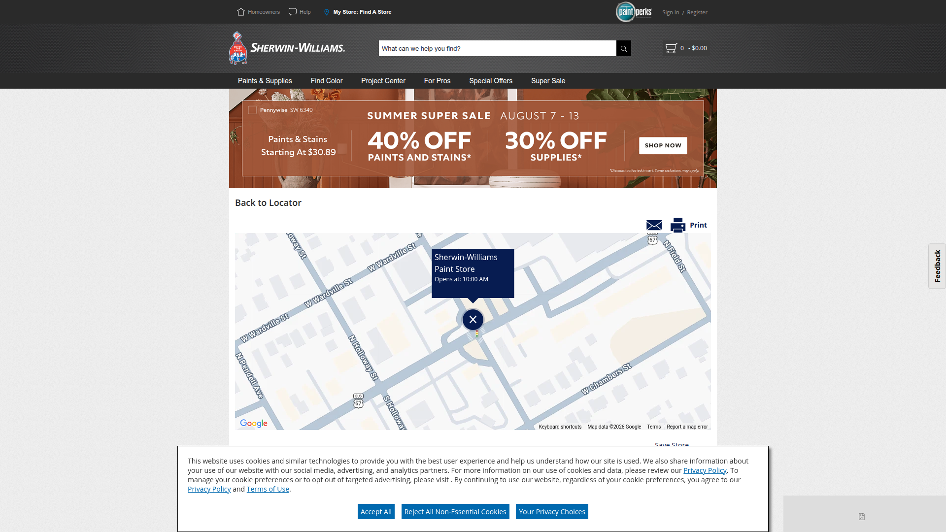 Sherwin-Williams Paint Store