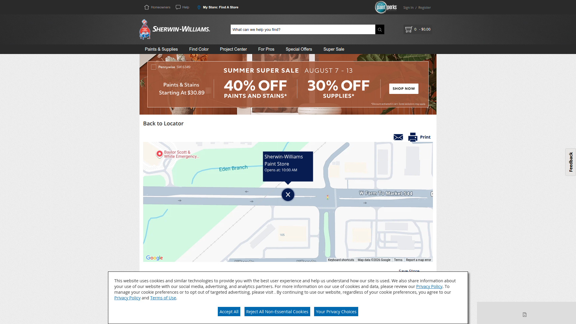 Sherwin-Williams Paint Store