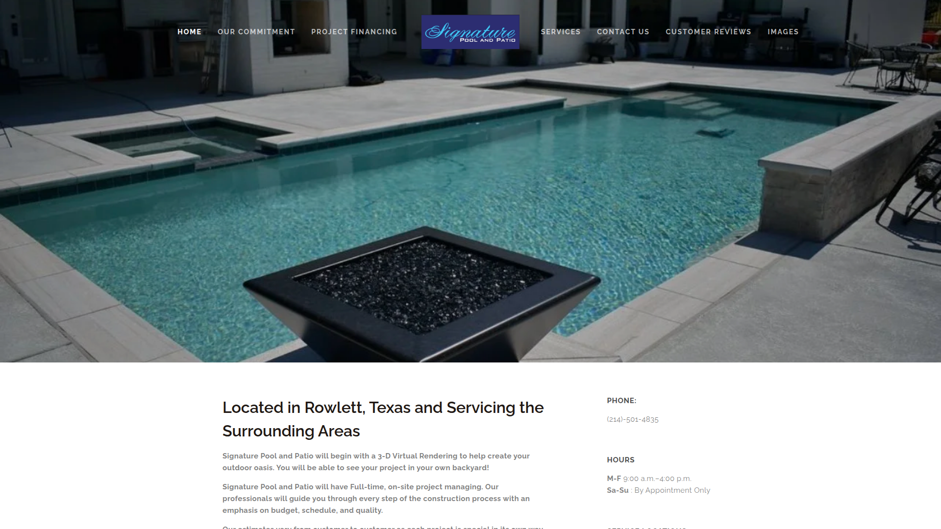 Signature Pool and Patio