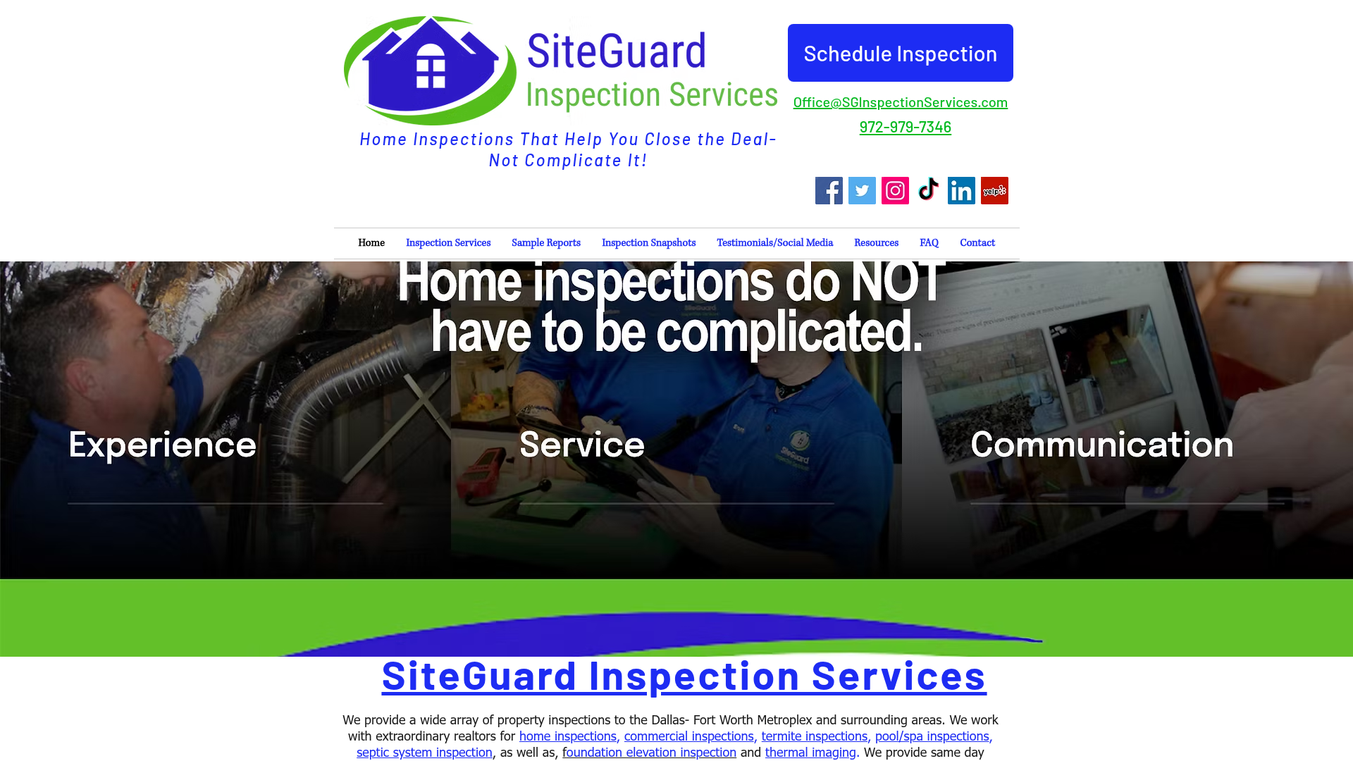SiteGuard Inspection Services
