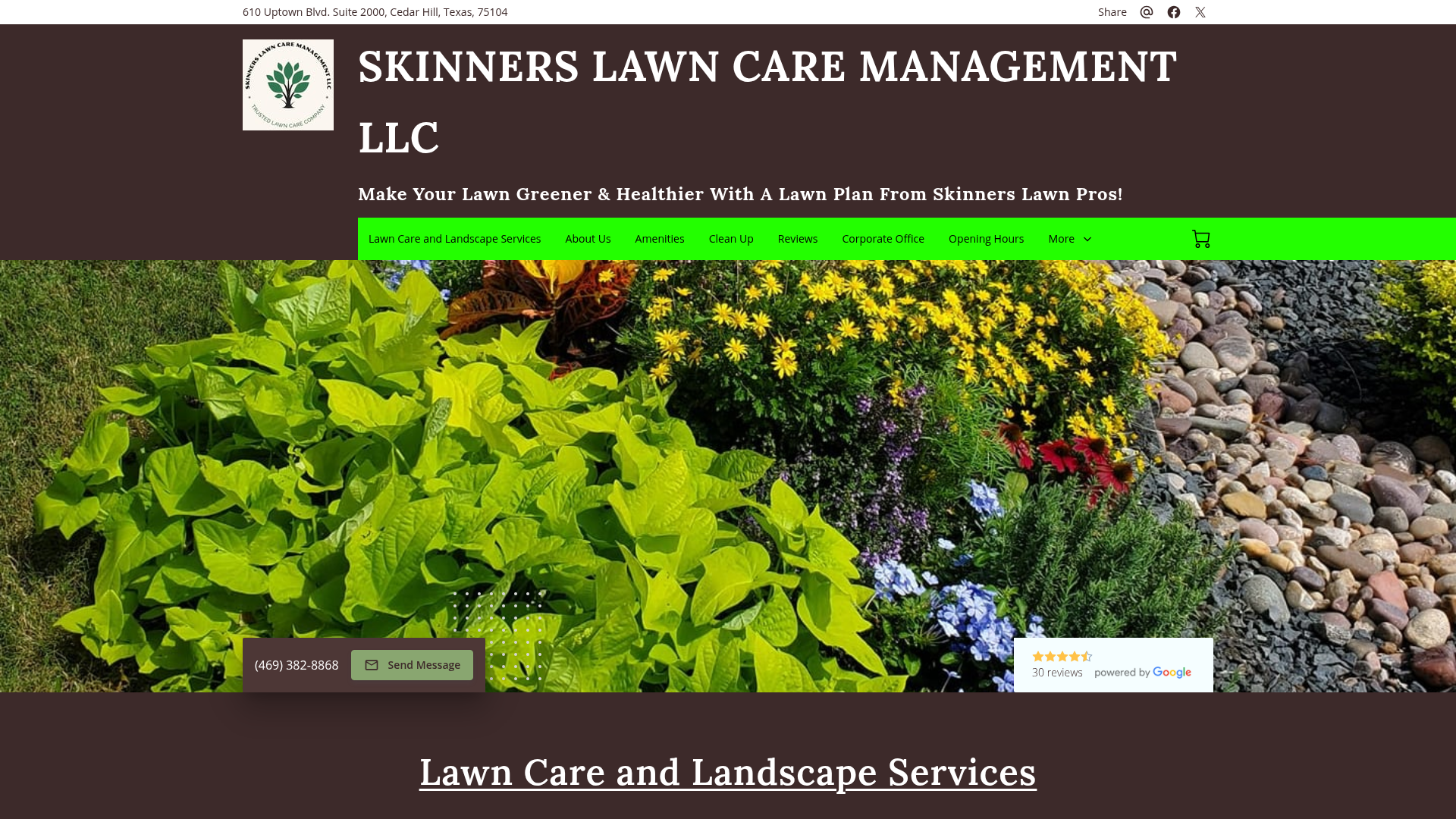 SKINNERS LAWN CARE MANAGEMENT LLC