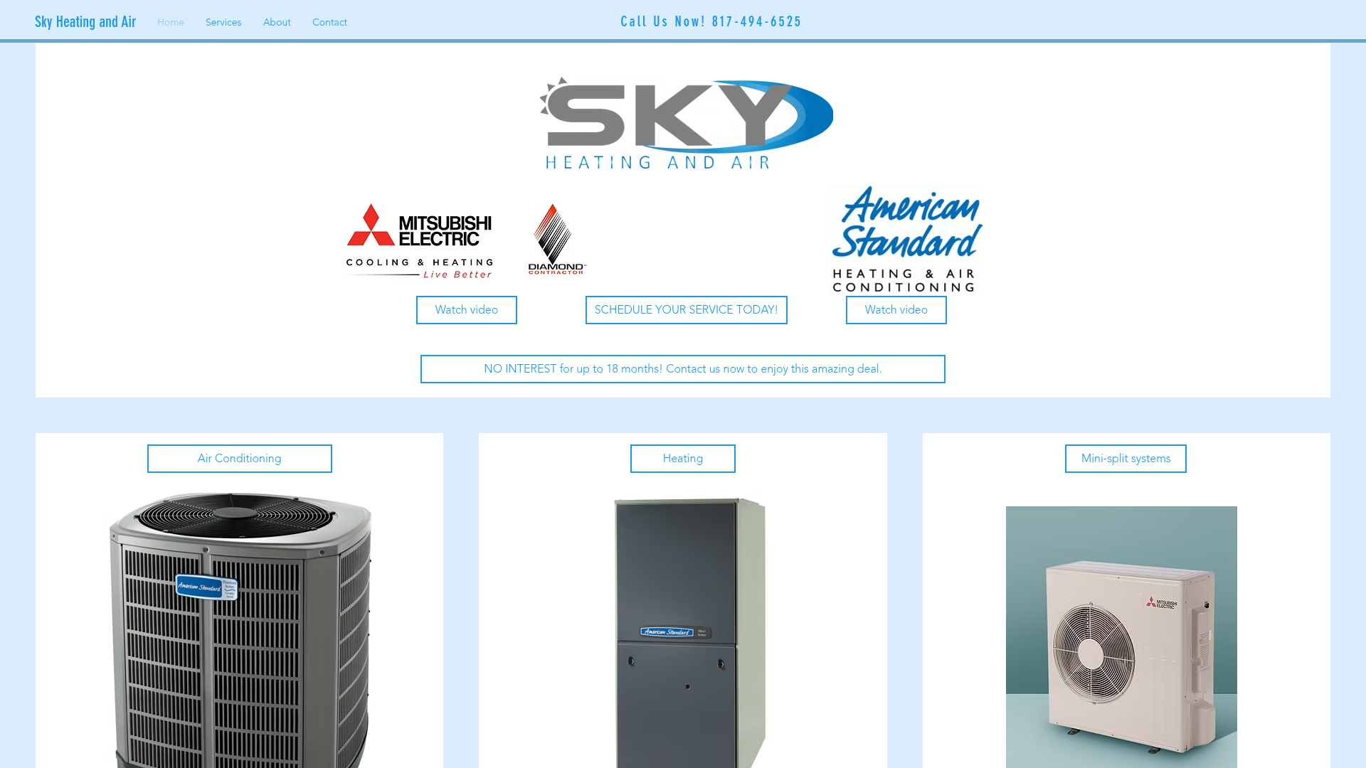 Sky Heating and Air