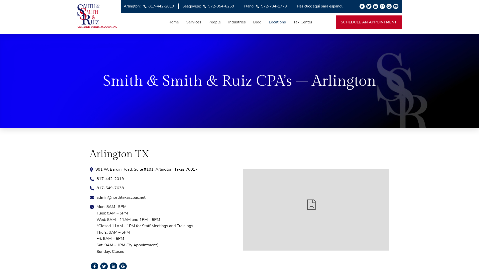 Smith & Smith & Ruiz CPA's – Arlington TX