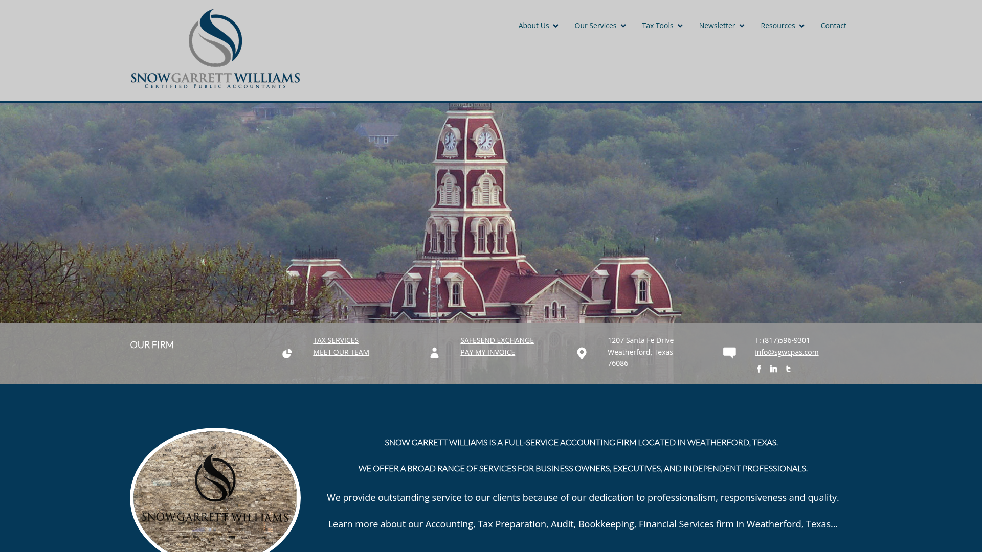 Snow Garrett Williams Certified Public Accountants