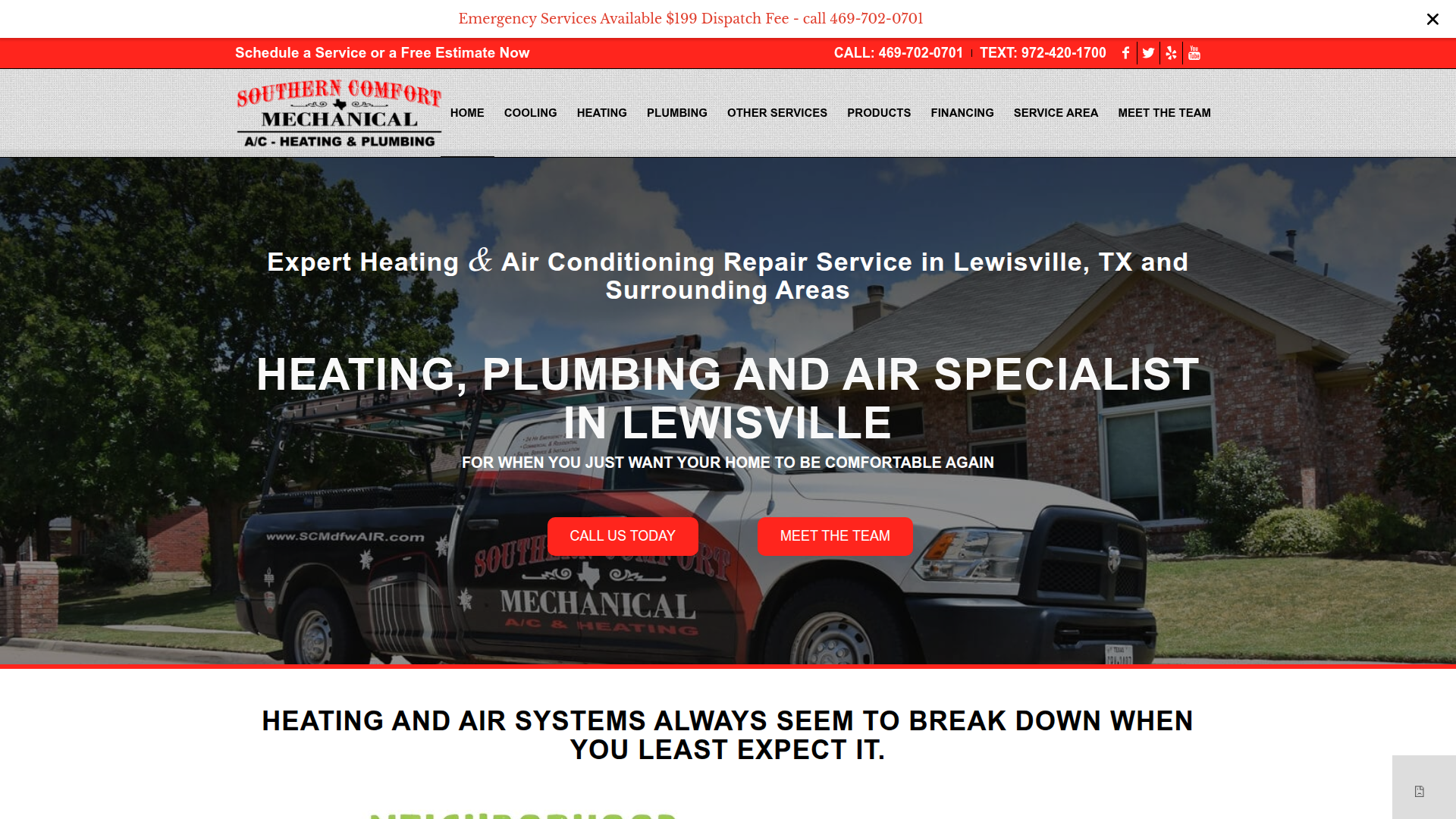 Southern Comfort Mechanical Air Conditioning, Heating & Plumbing