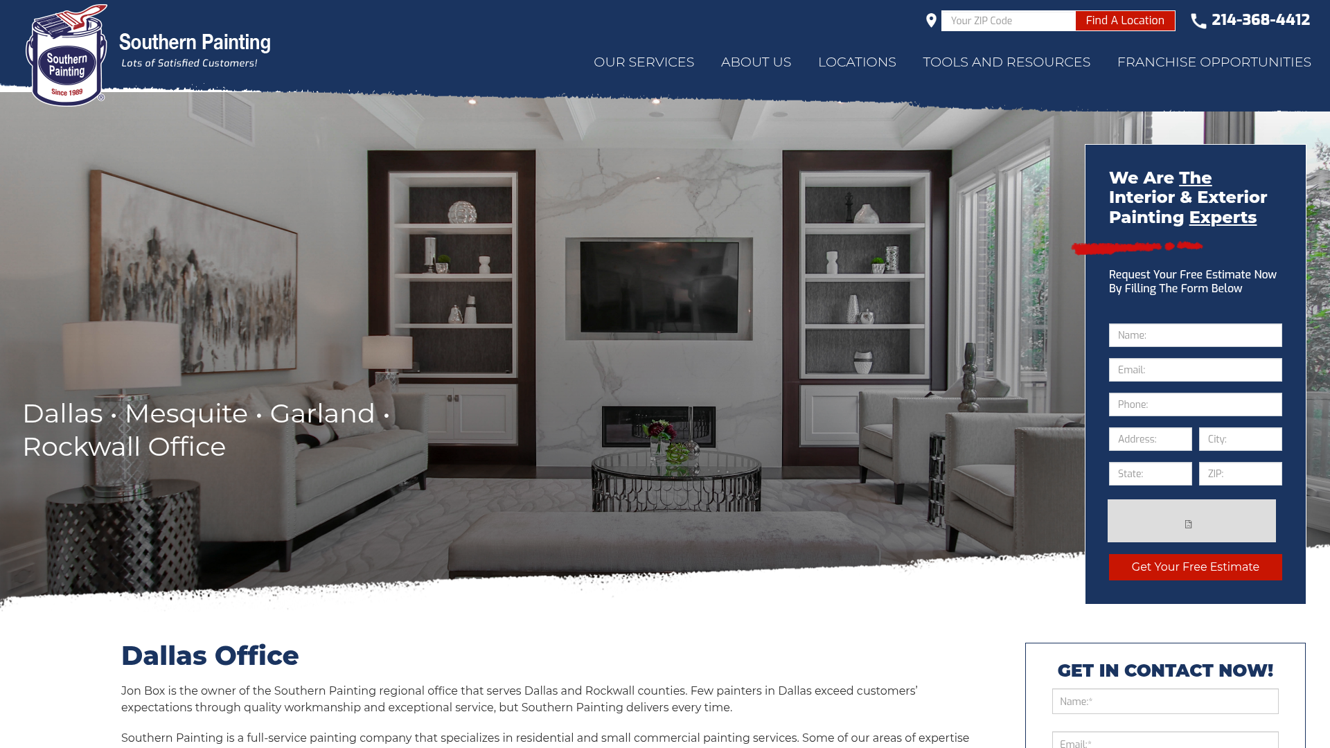 Southern Painting Dallas/Mesquite/Garland/Rockwall