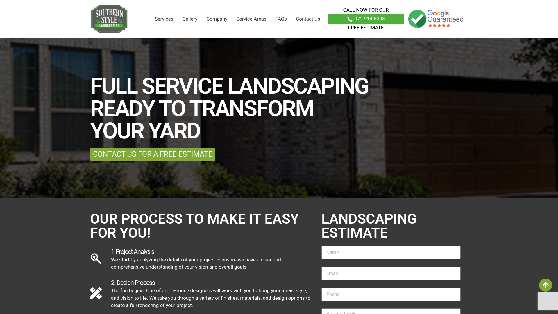 Southern Style Landscaping