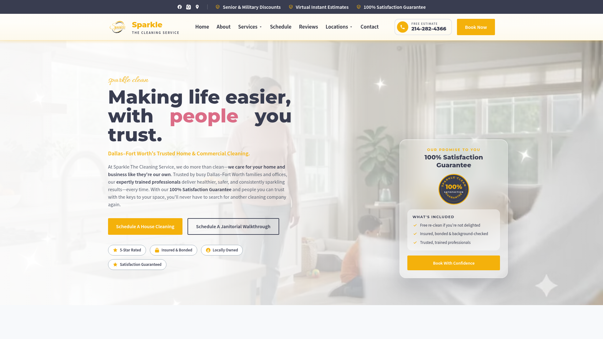 Sparkle The Cleaning Service