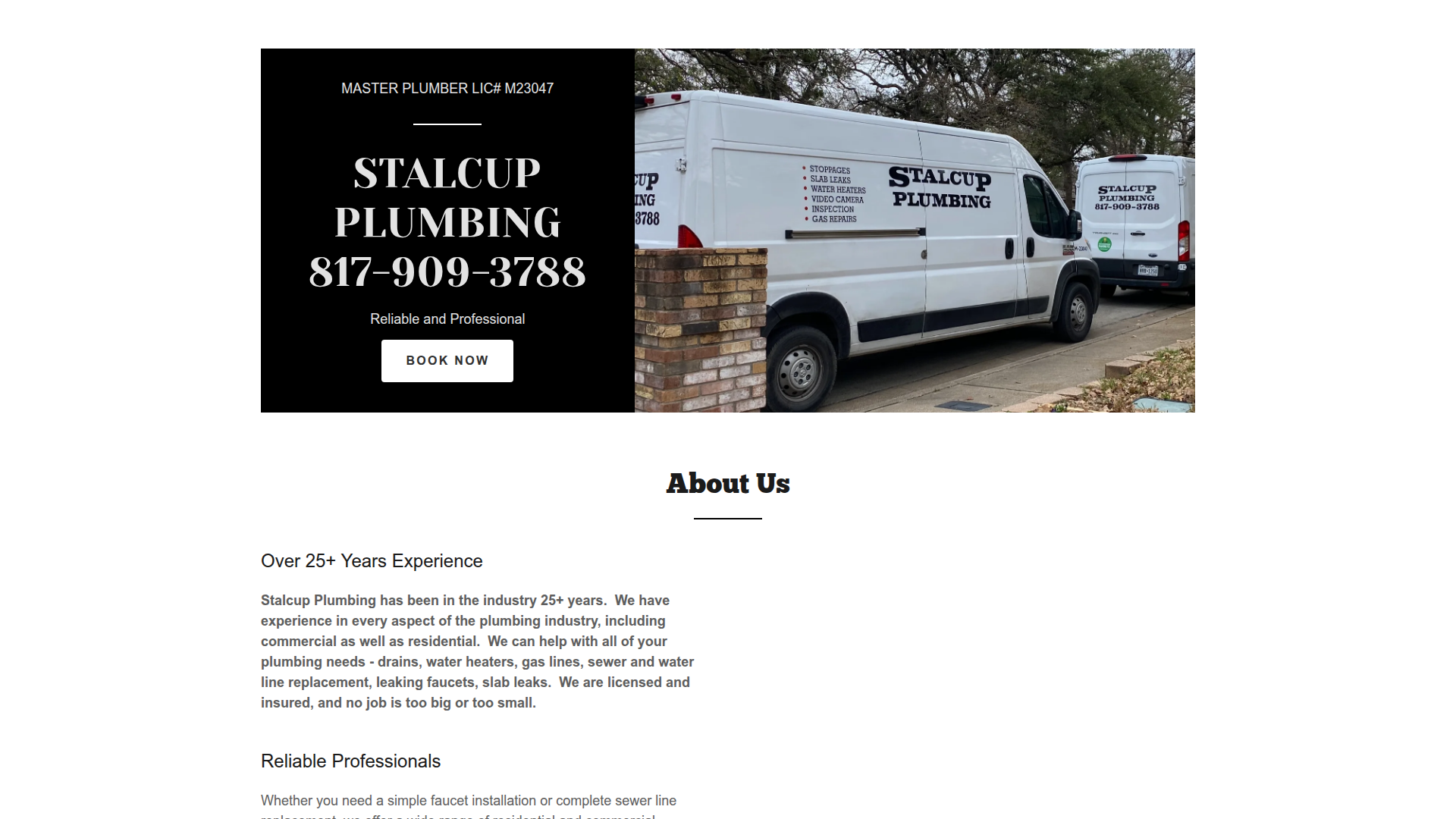 STALCUP PLUMBING