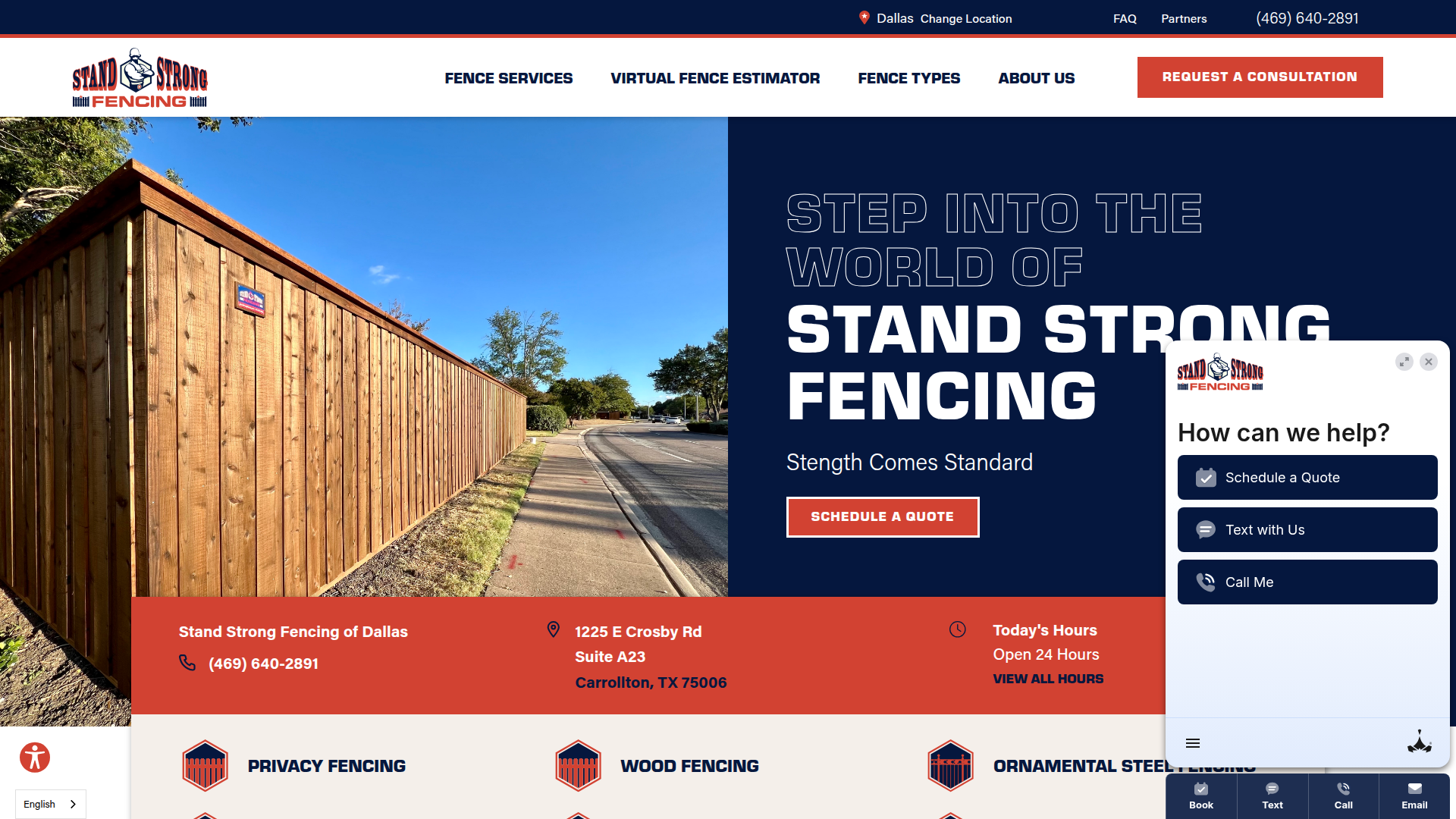 Stand Strong Fencing of Dallas