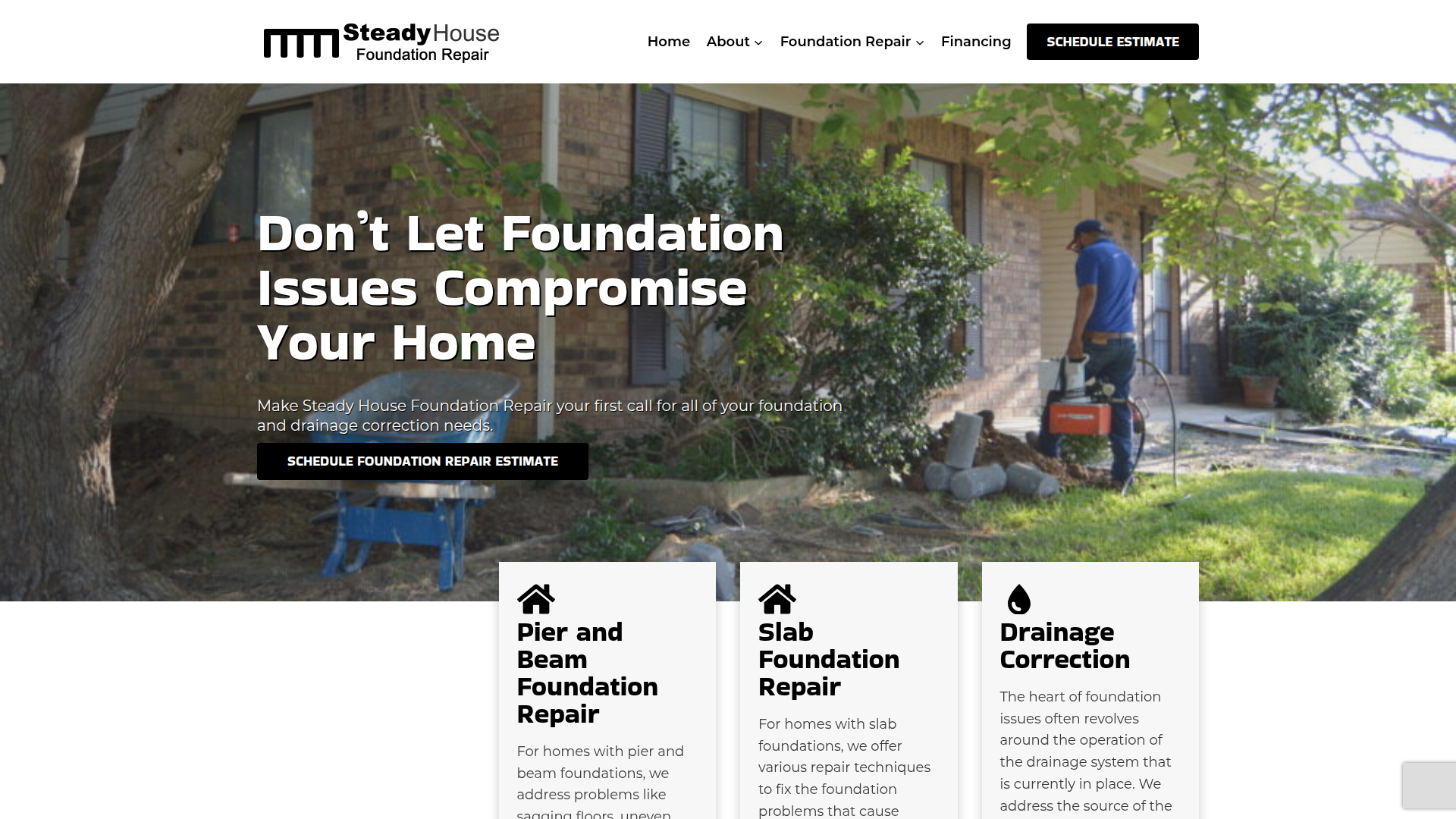 Steady House Foundation Repair