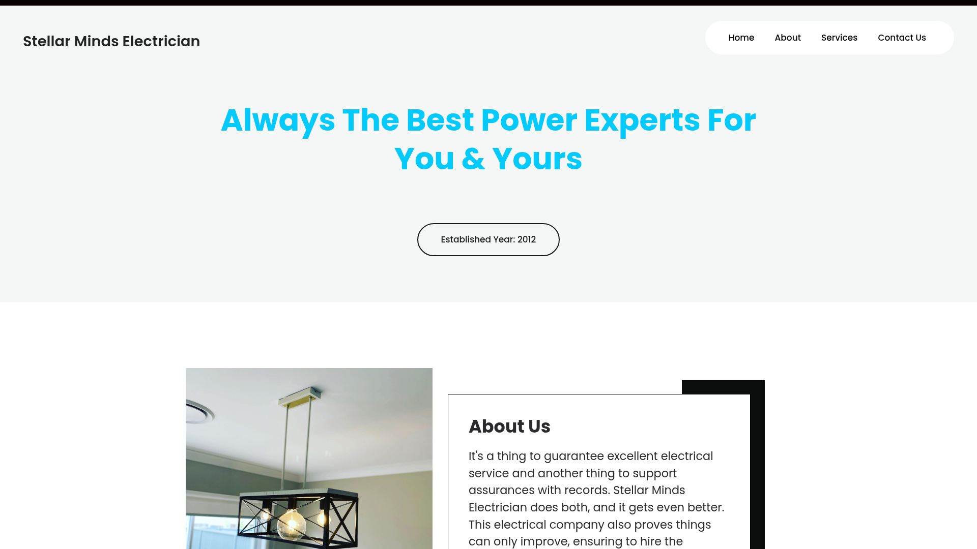 Stellar Minds Electrician