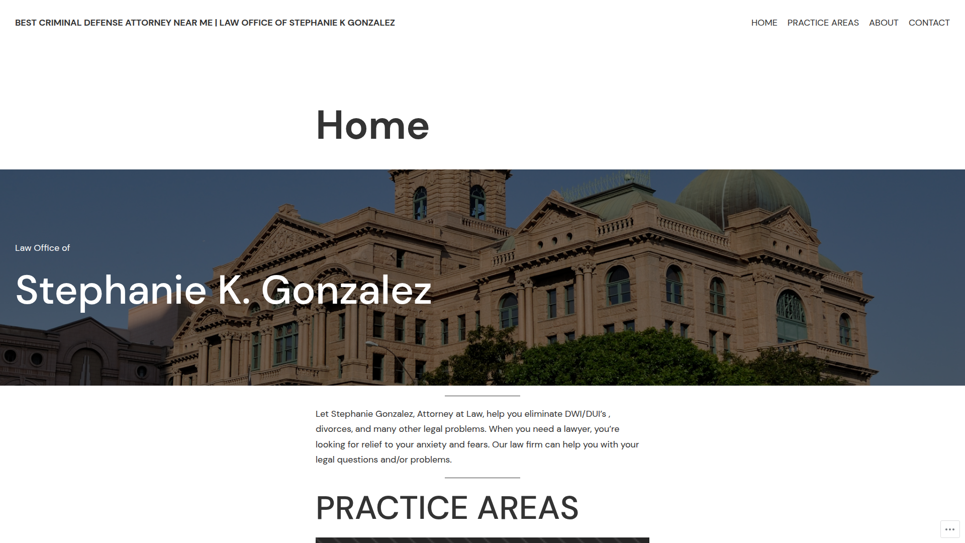 Stephanie Gonzalez Law Office
