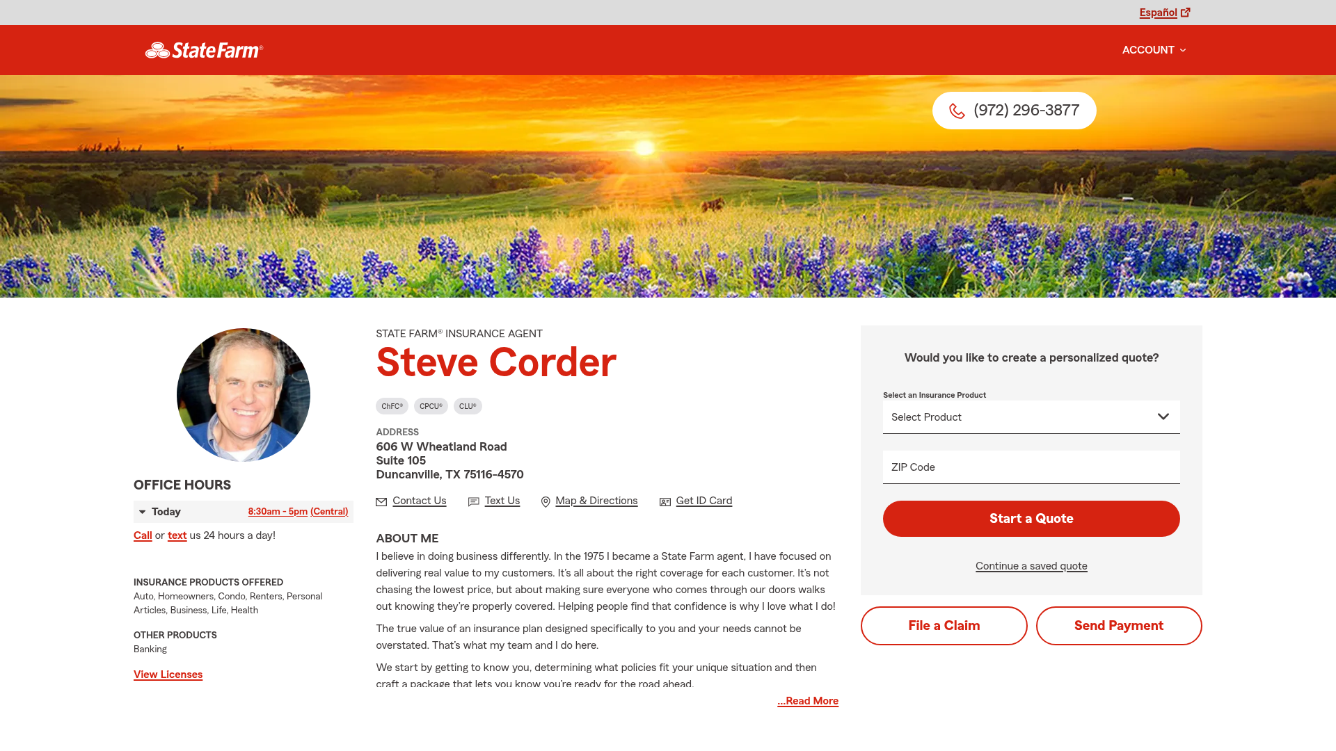 Steve Corder - State Farm Insurance Agent