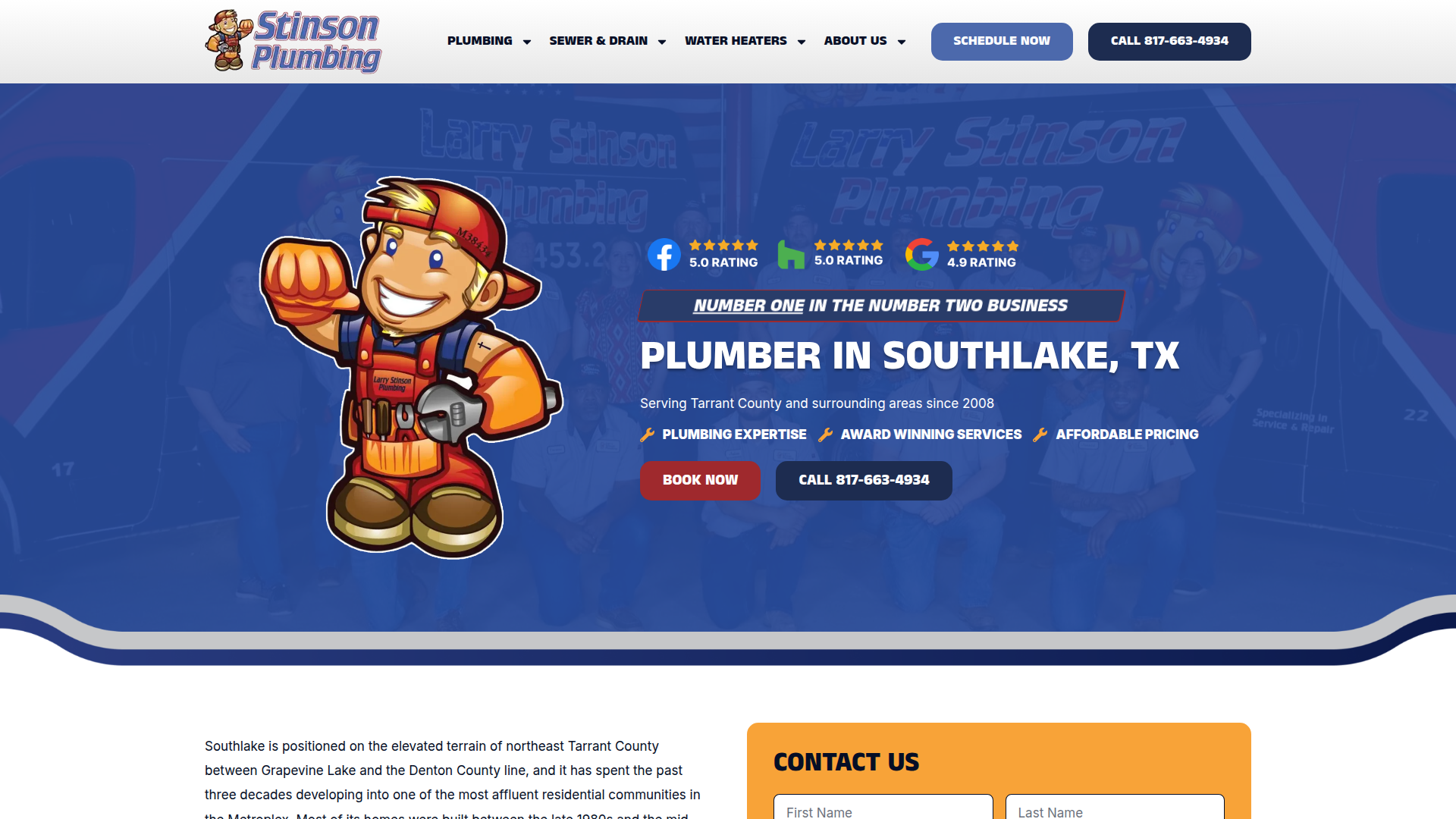 Stinson Plumbing & Water Heater Repair