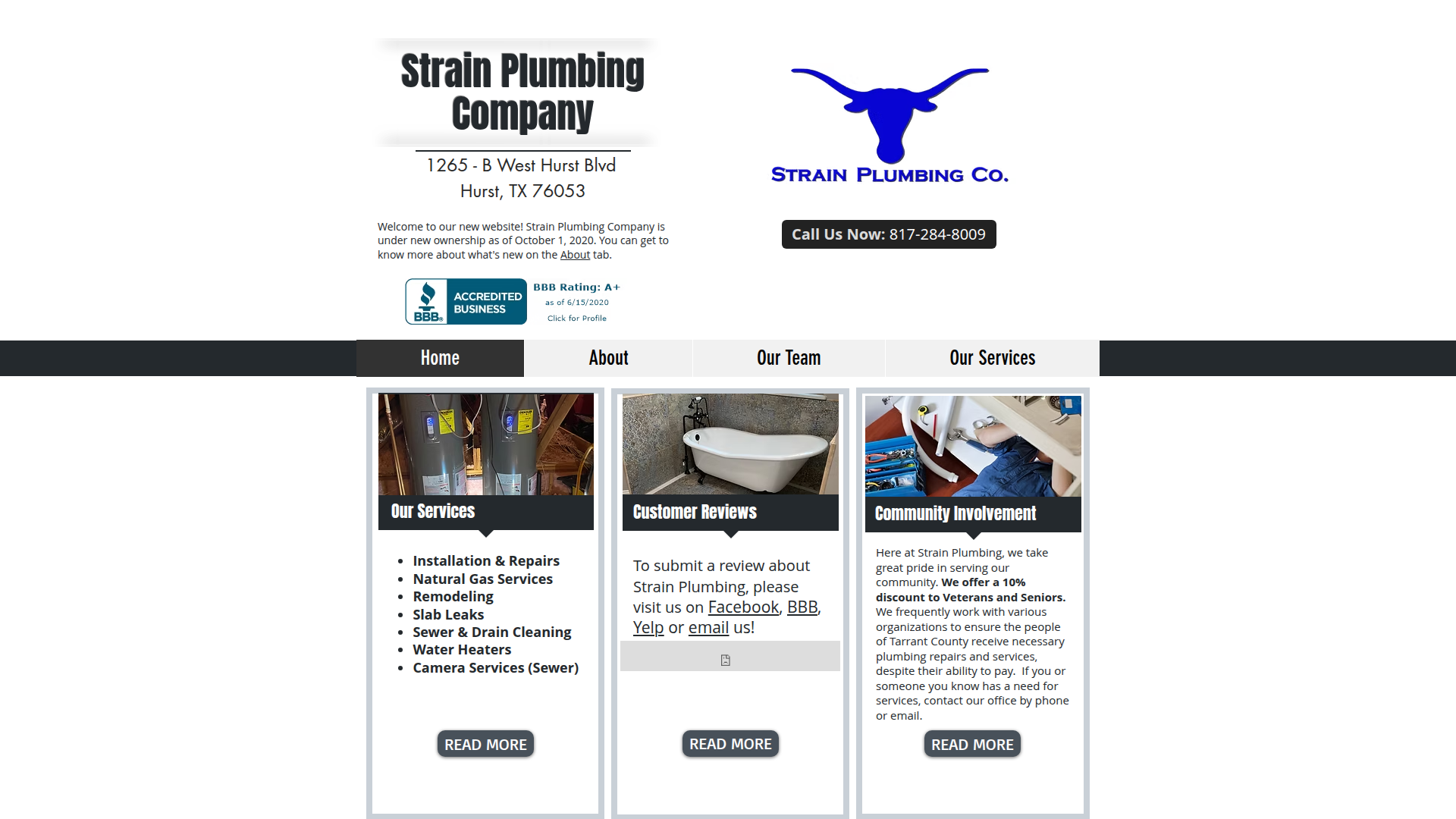 Strain Plumbing Company Inc