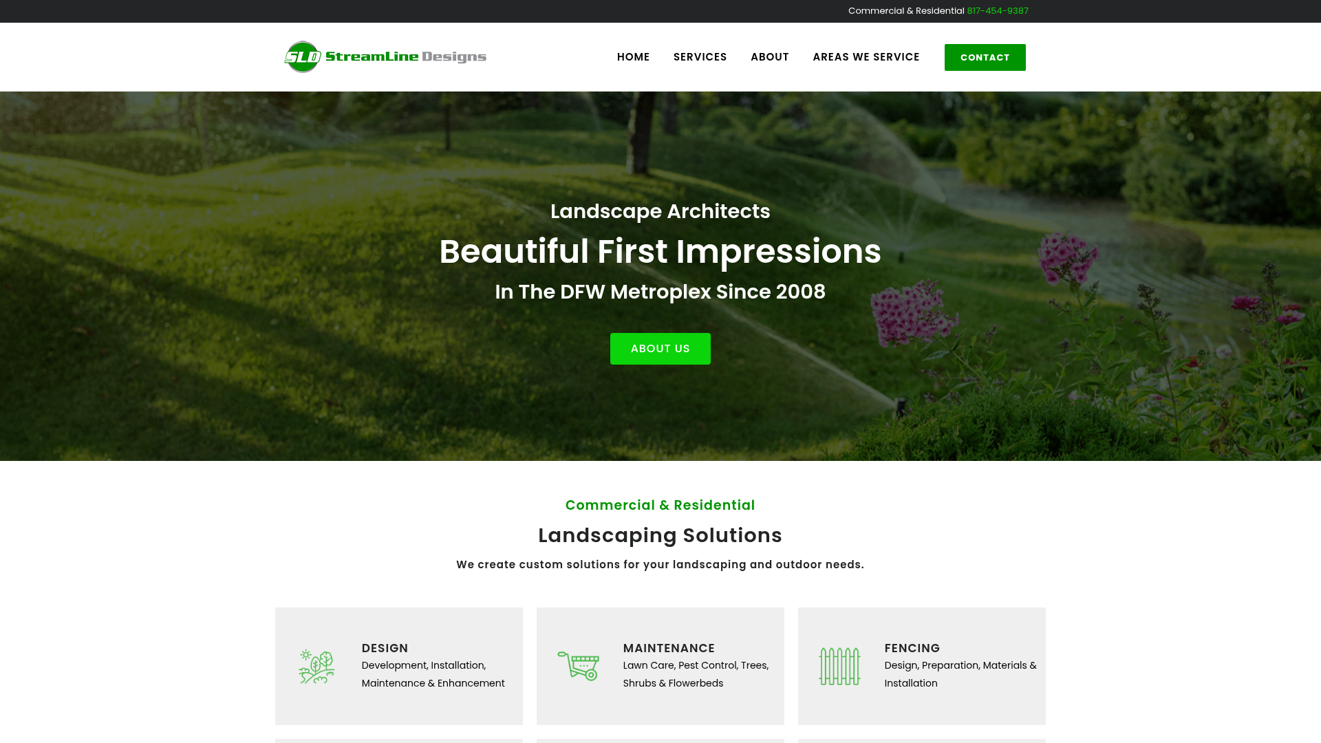 Streamline Designs Landscape The Original SLD Since 2008