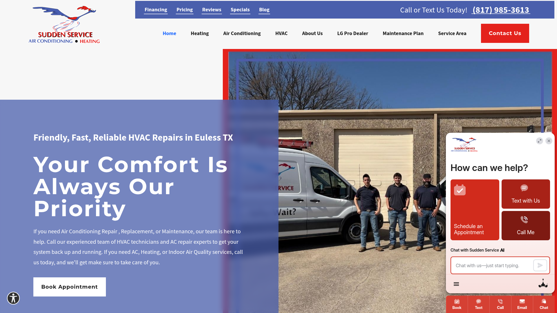 Sudden Service Heating & Air Conditioning