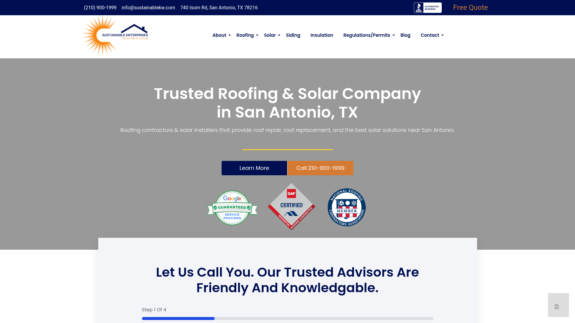Sustainable Roofing & Solar