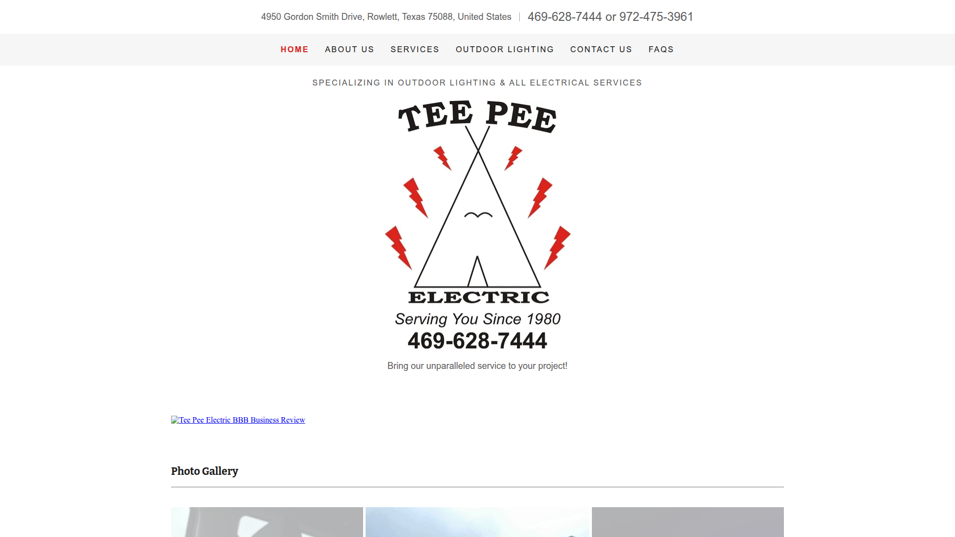 Tee Pee Electric