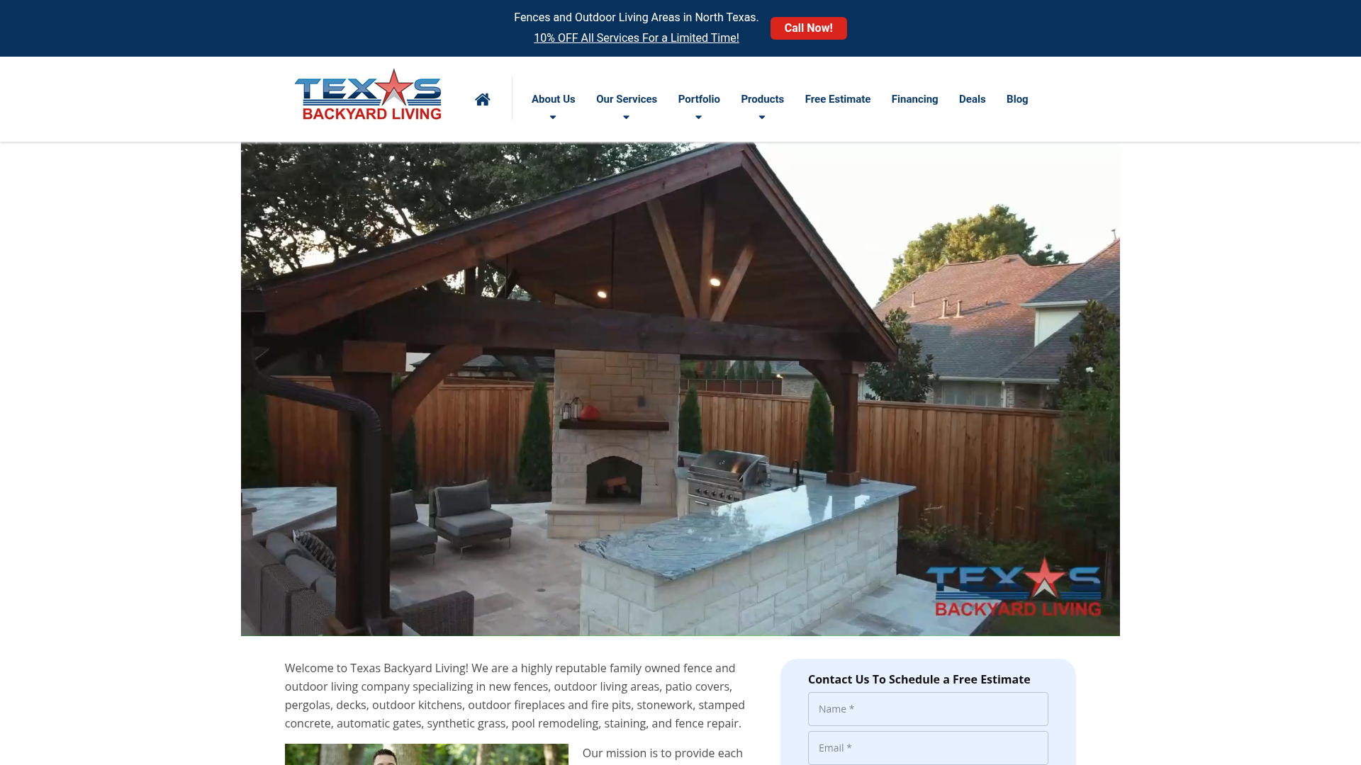 Texas Backyard Living