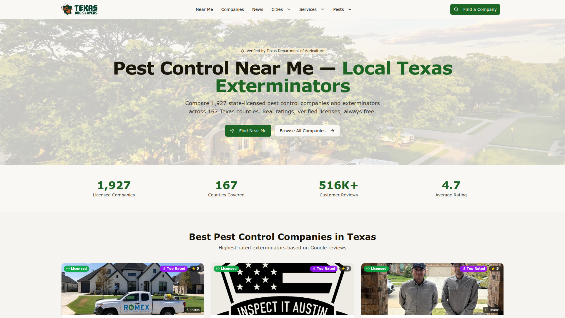 Texas Bug Slayers