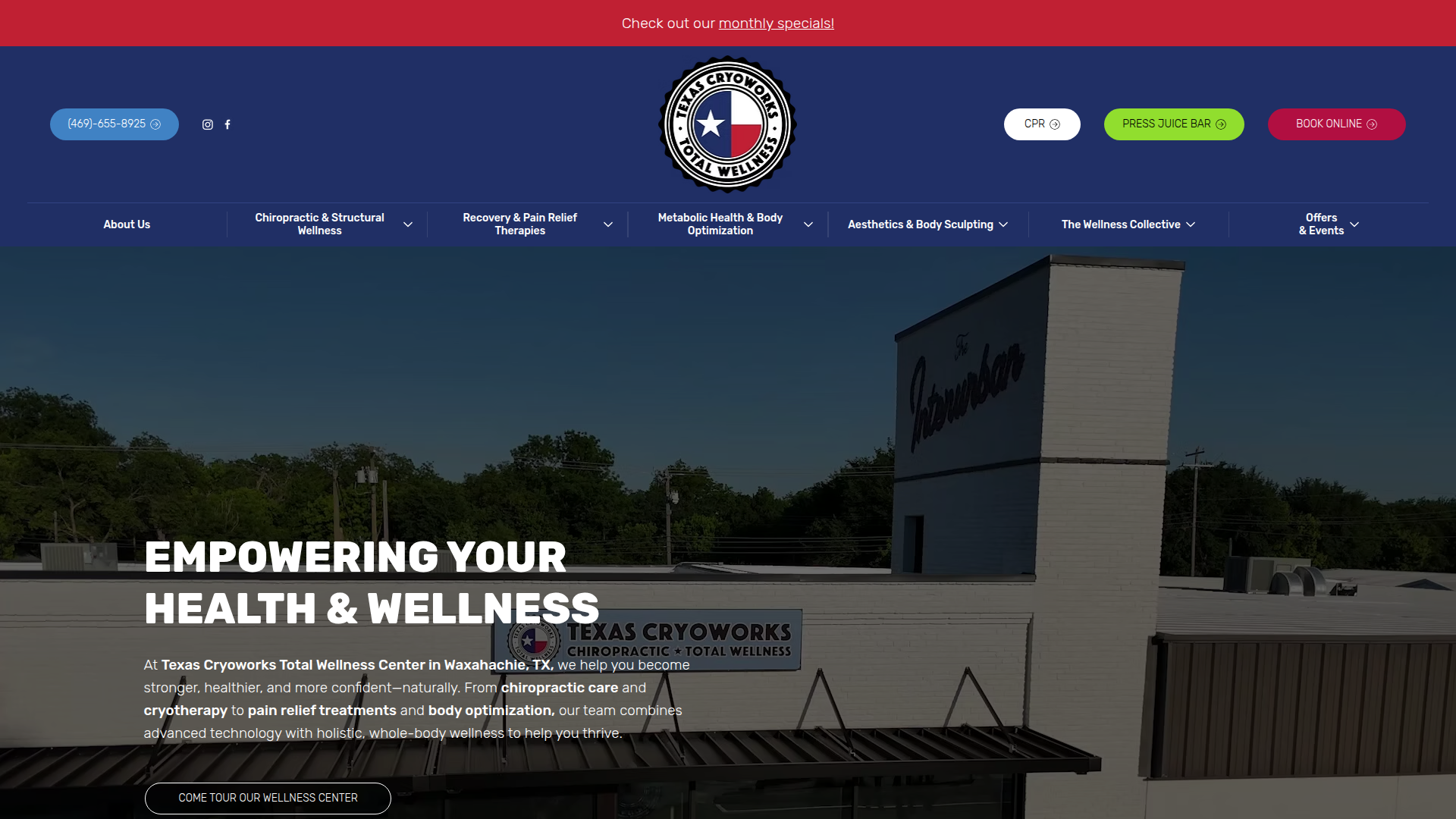 Texas Cryoworks Chiropractic & Total Wellness