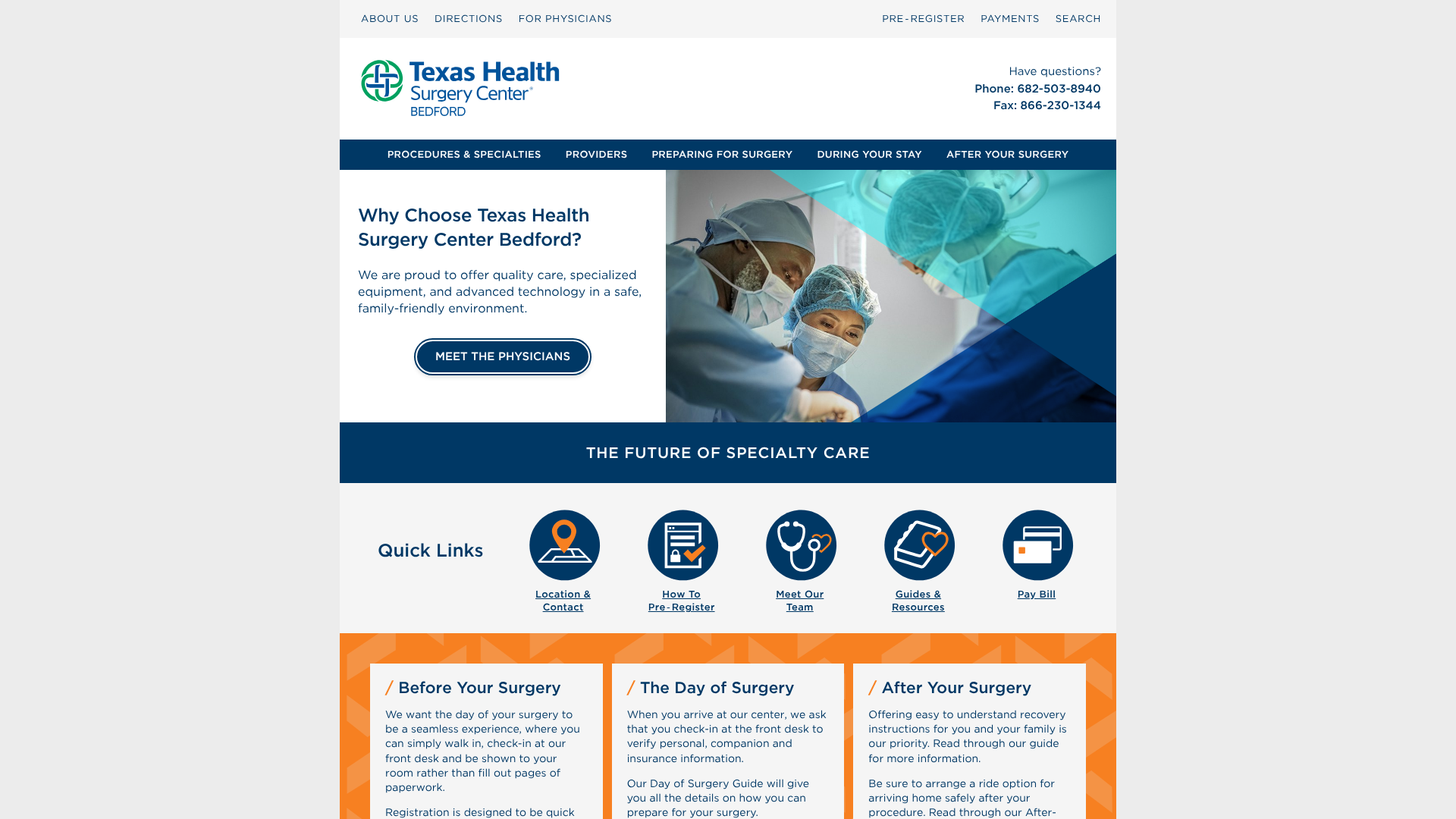 Texas Health Surgery Center Bedford