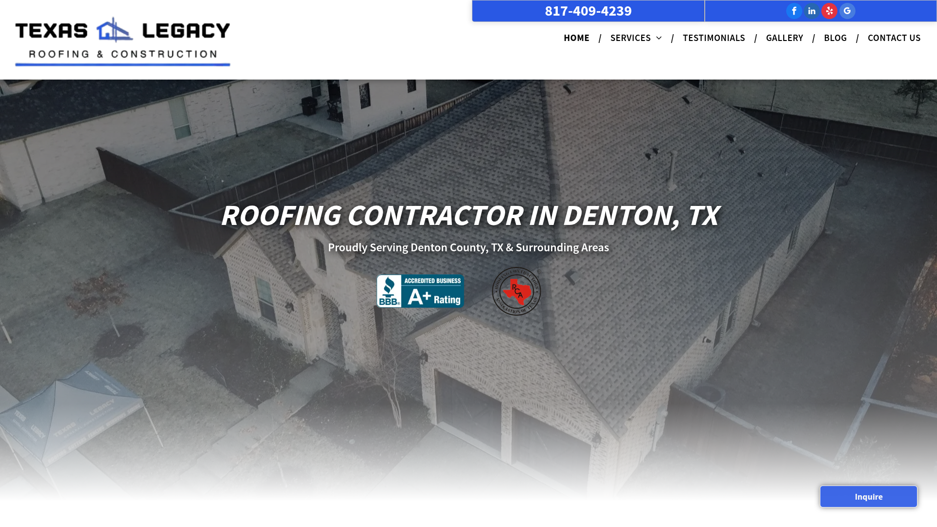 Texas Legacy Roofing & Construction