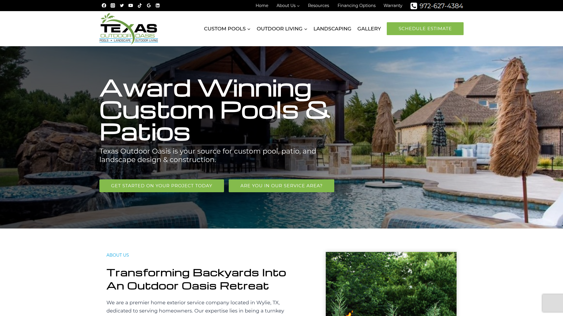 Texas Outdoor Oasis