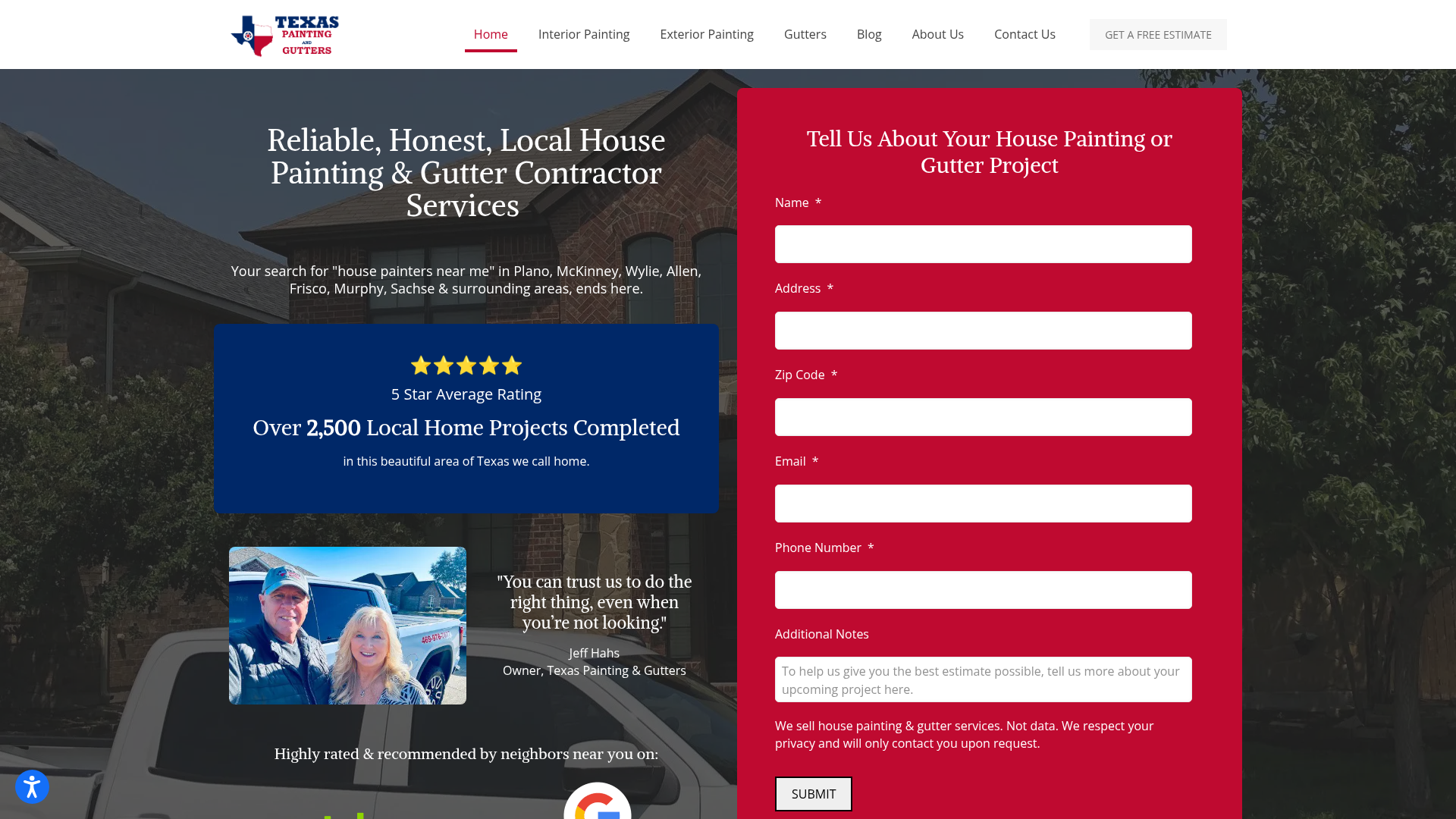 Texas Painting And Gutters