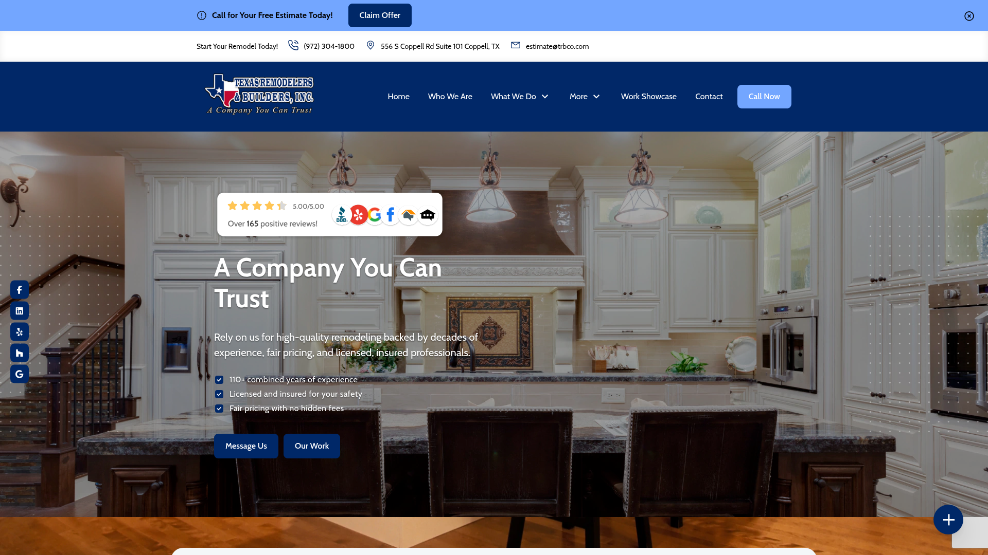 Texas Remodelers & Builders, Inc.