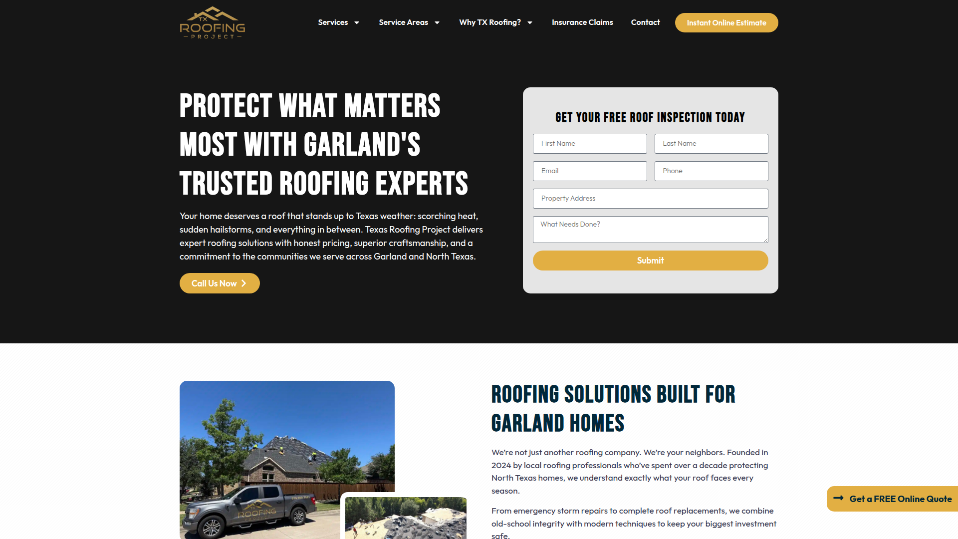 Texas Roofing Project