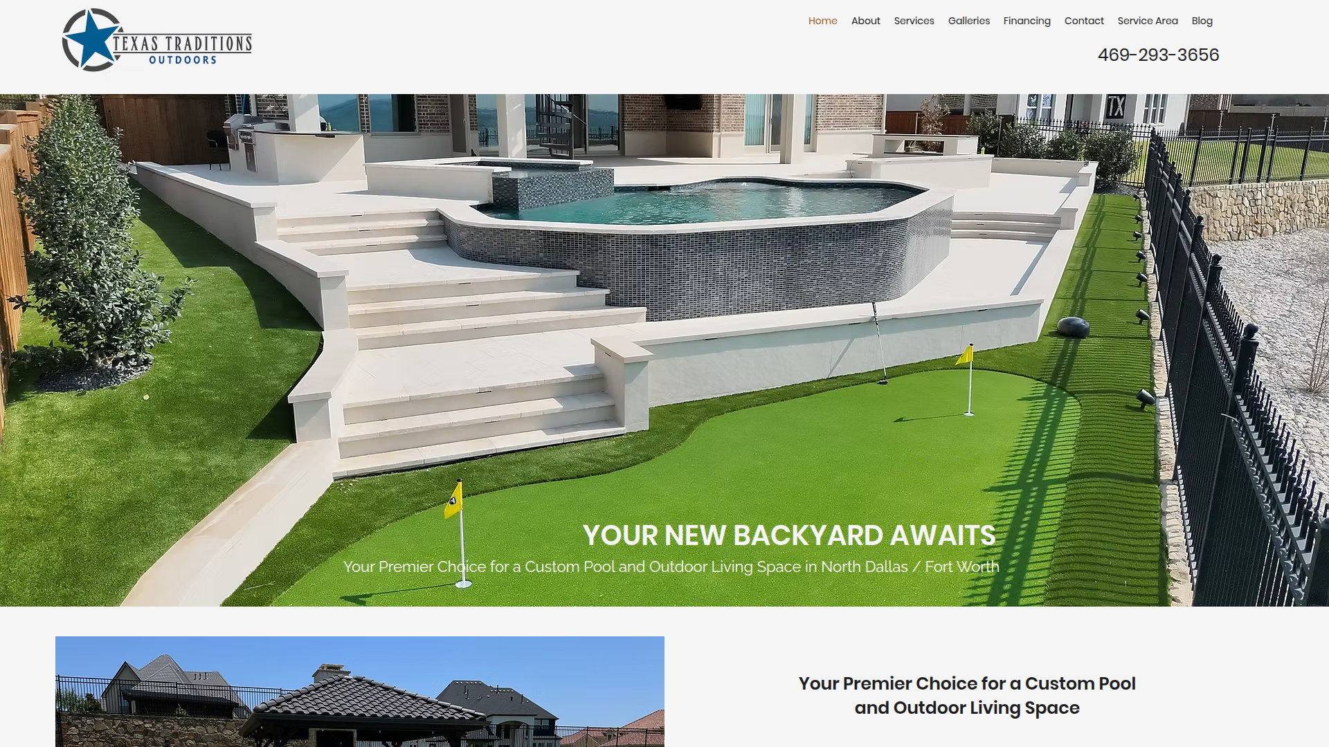 Texas Traditions Outdoors - Pool and Patio, Fencing, Outdoor Living