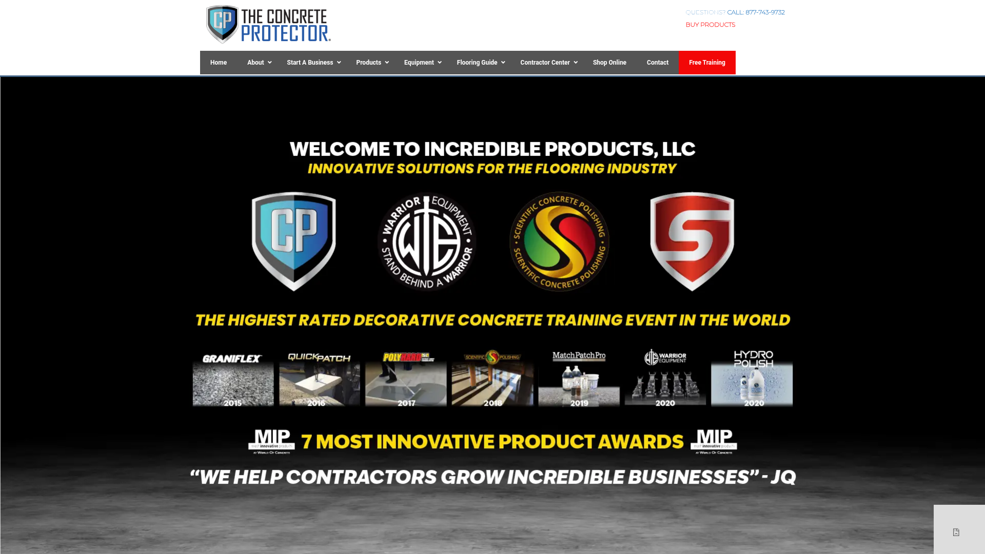 The Concrete Protector Texas Distribution Hub