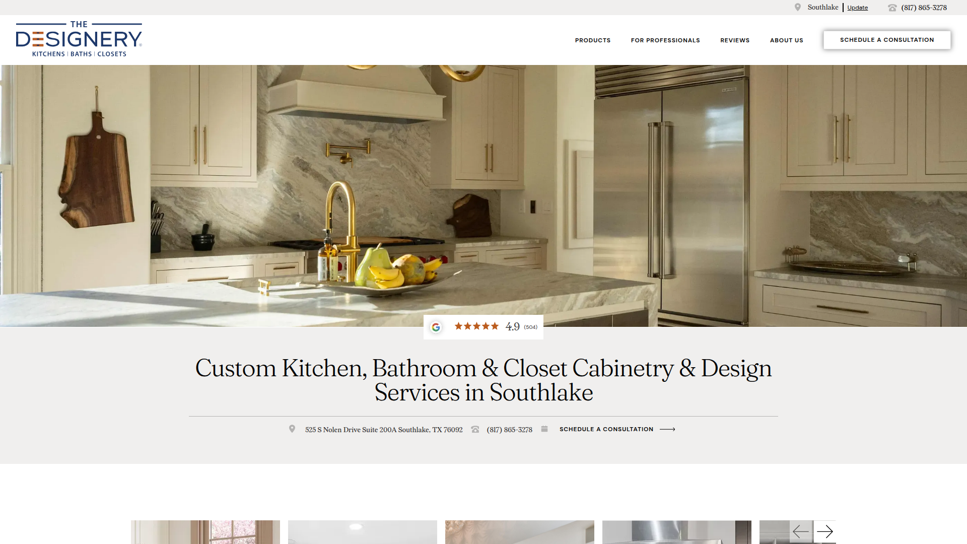 The Designery Southlake | Custom Cabinet Design Studio