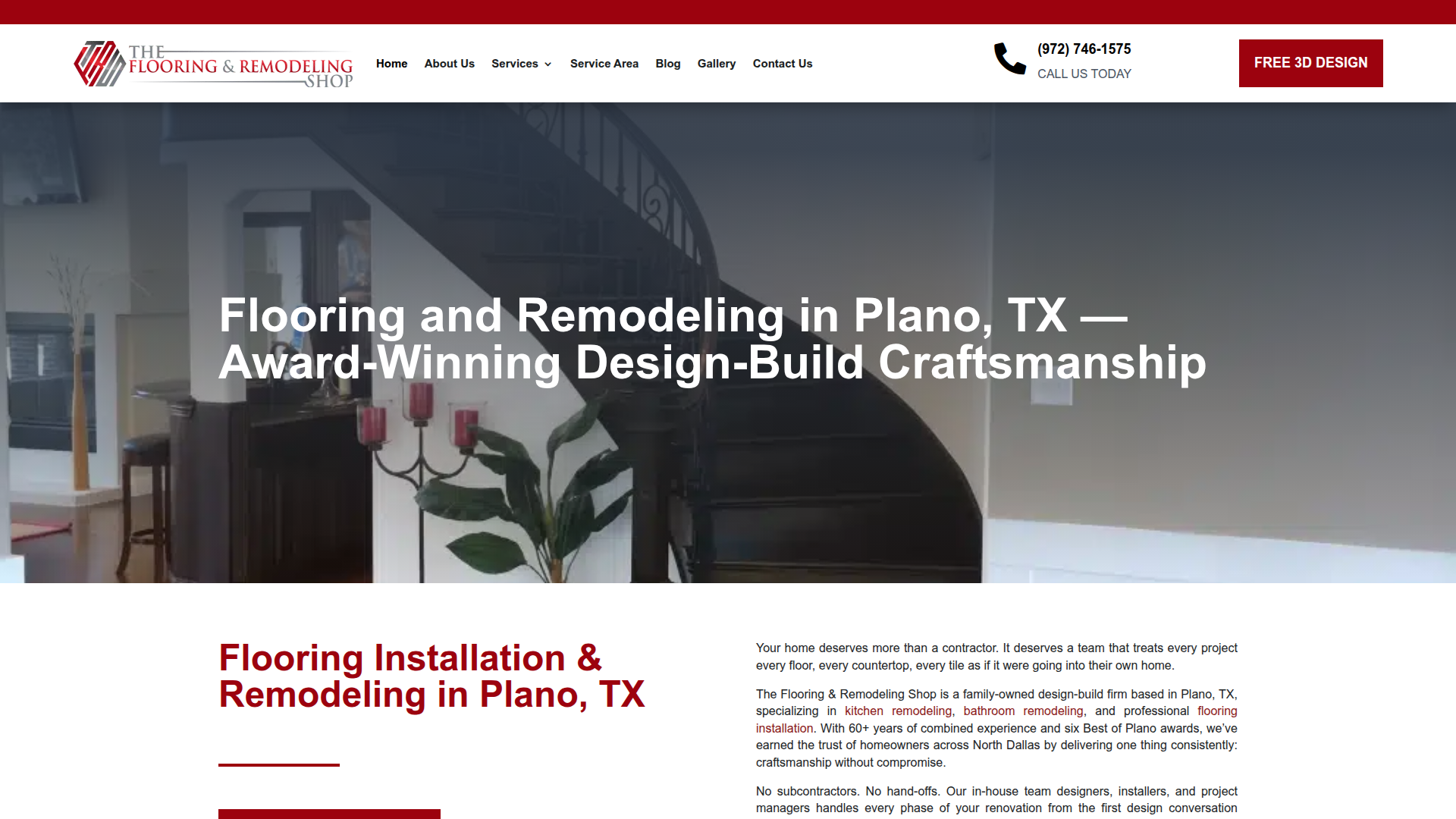 THE FLOORING AND REMODELING SHOP