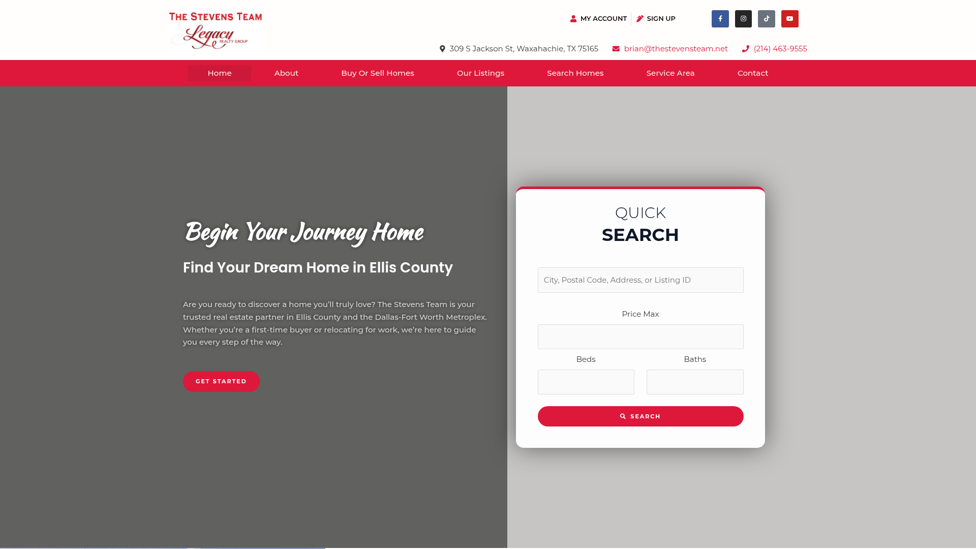 The Stevens Team with Legacy Realty Group