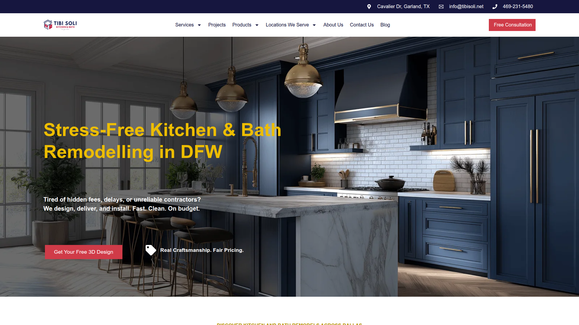 Tibi Soli Kitchen and Bath Remodeling