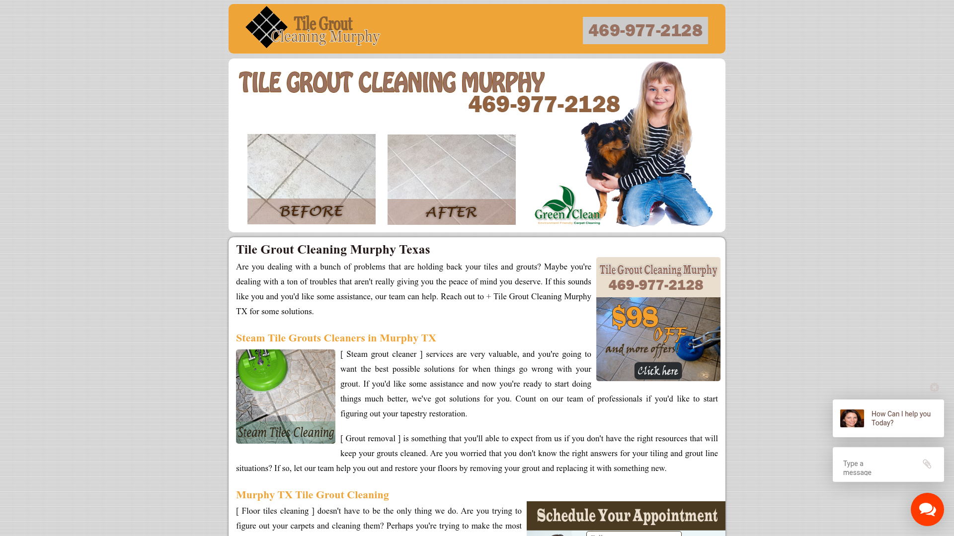 Tile Grout Cleaning Murphy TX