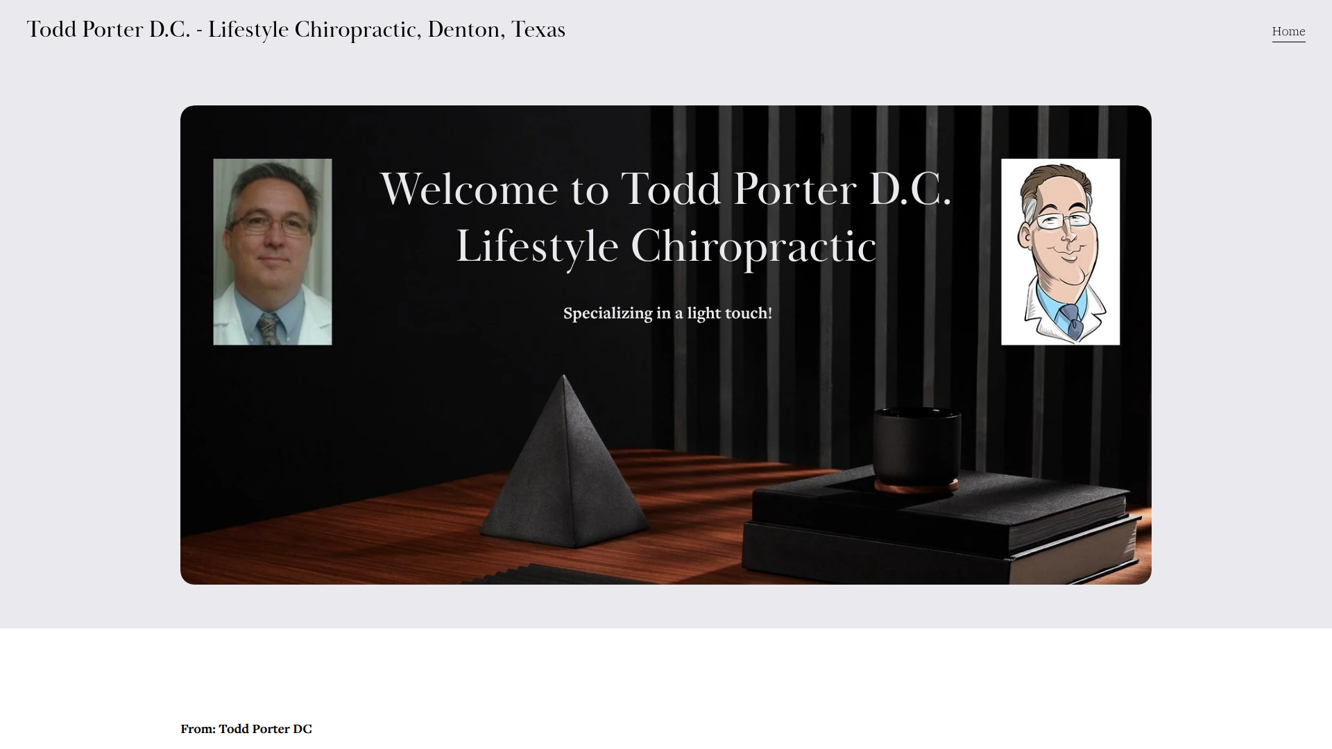 Todd Porter DC - Lifestyle Chiropractic