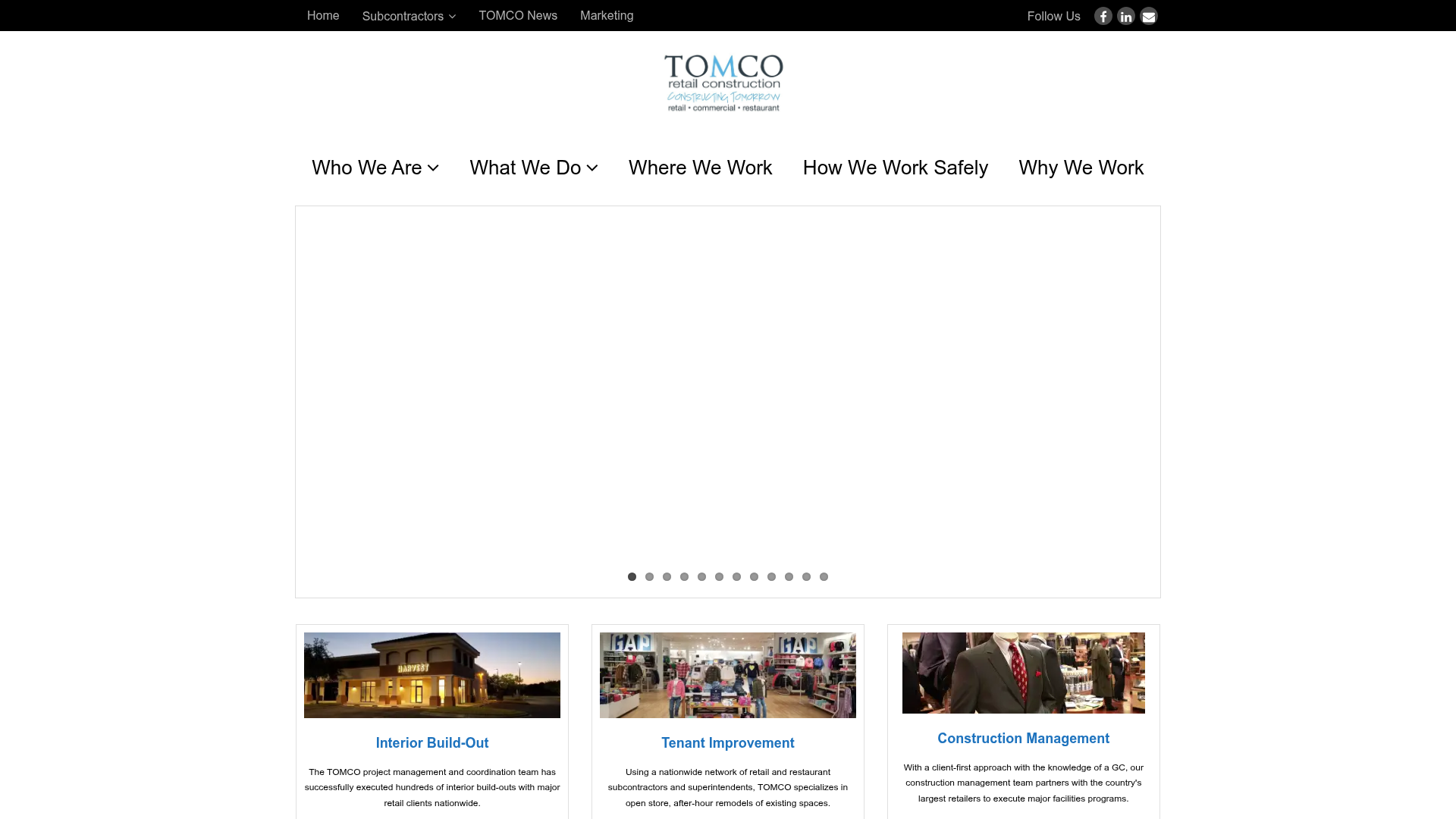 TOMCO Retail Construction