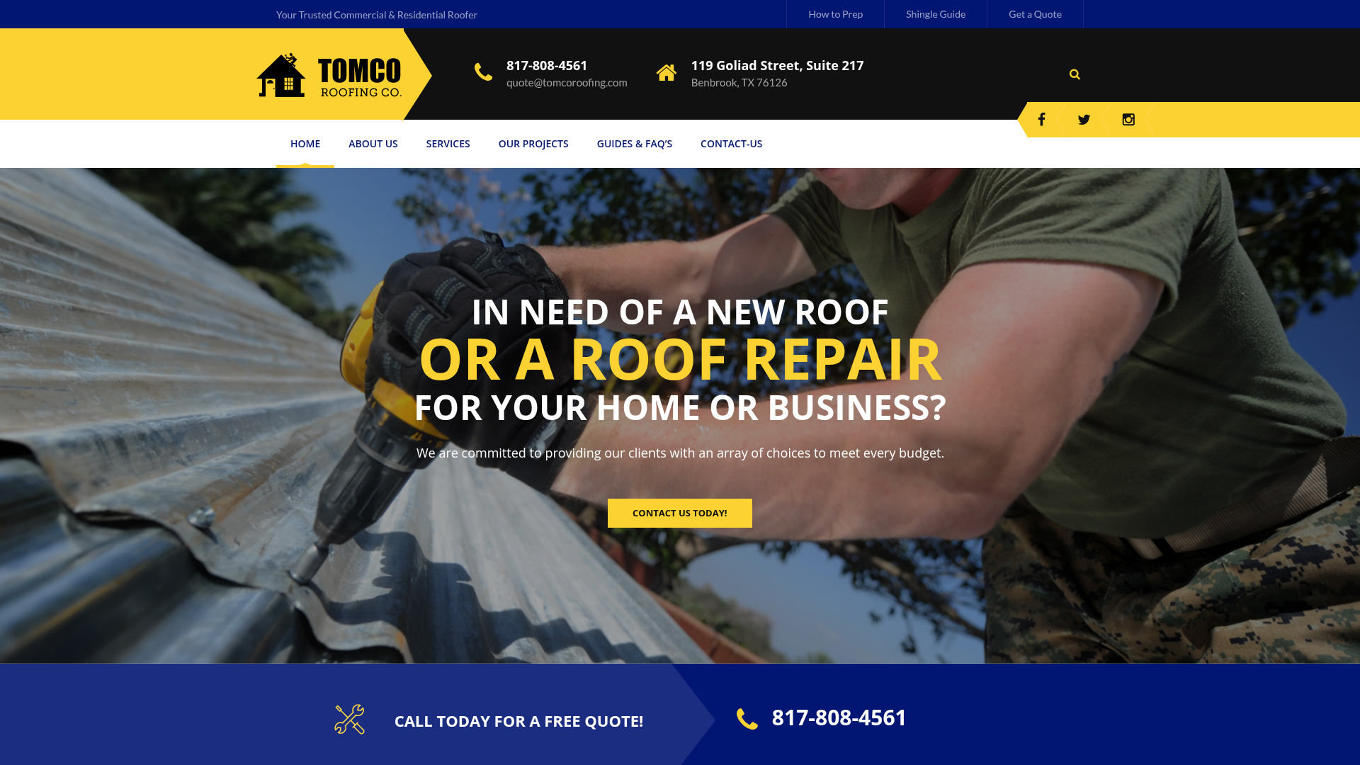 Tomco Roofing
