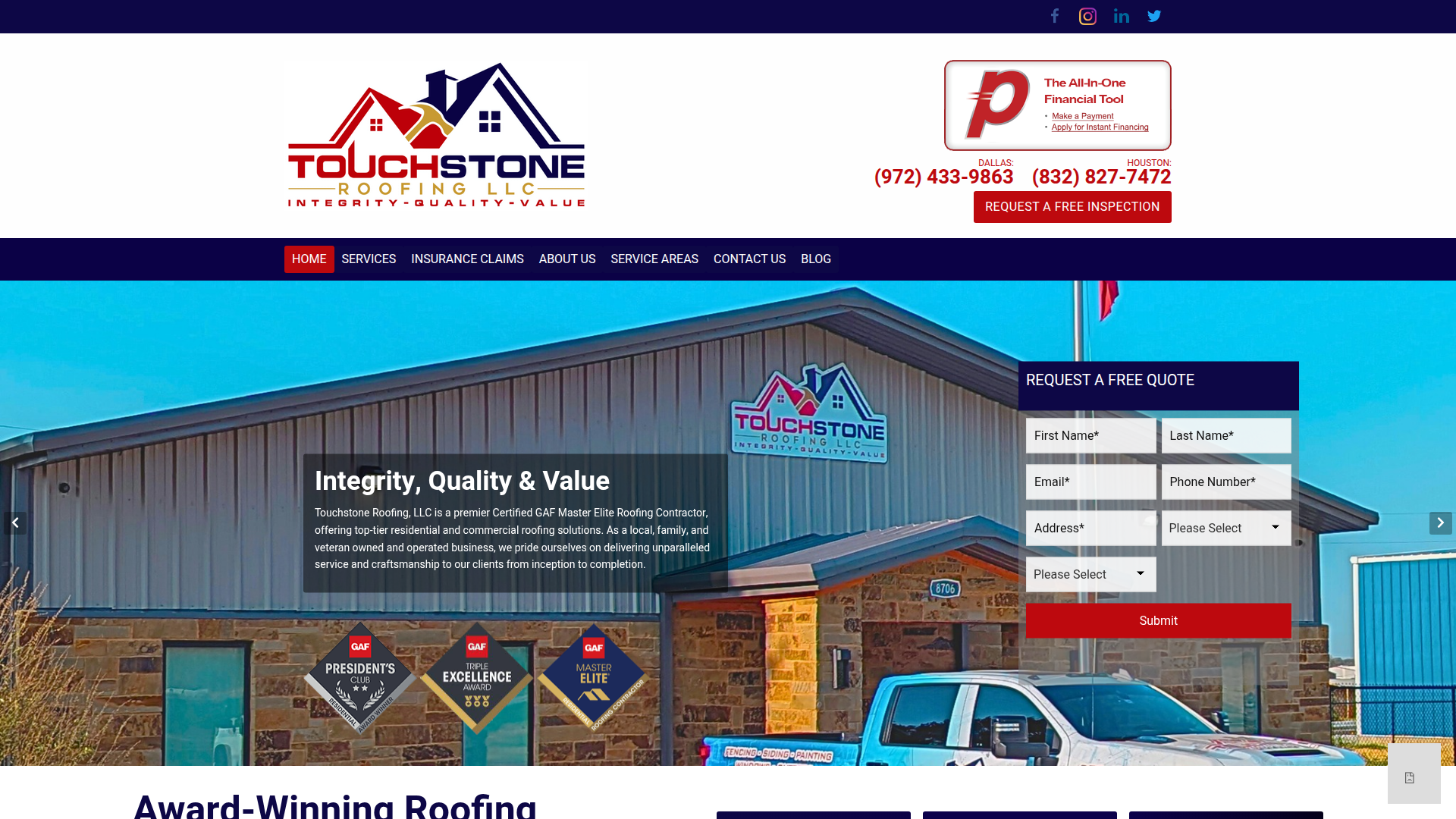 Touchstone Roofing, LLC