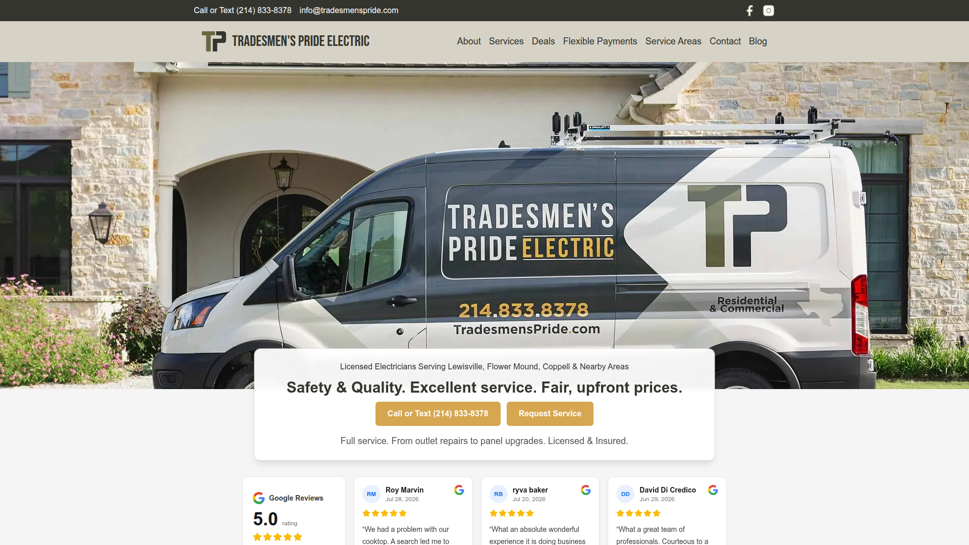 Tradesmen’s Pride Electric