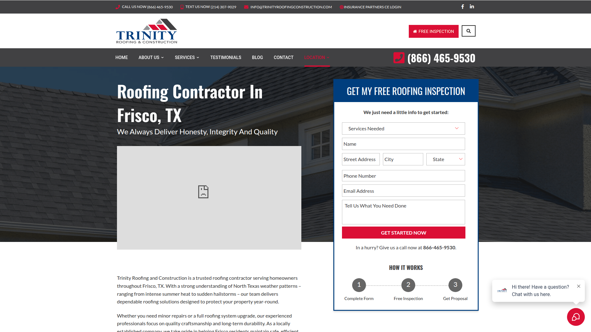 Trinity Roofing and Construction