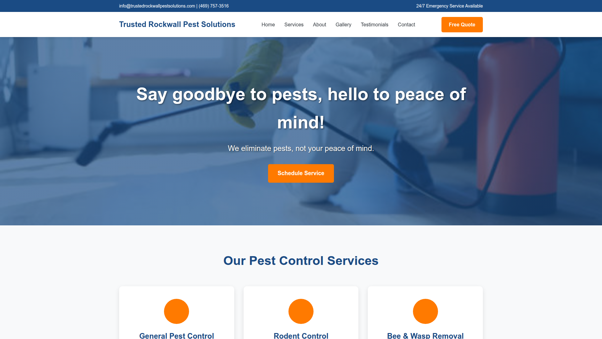 Trusted Rockwall Pest Solutions