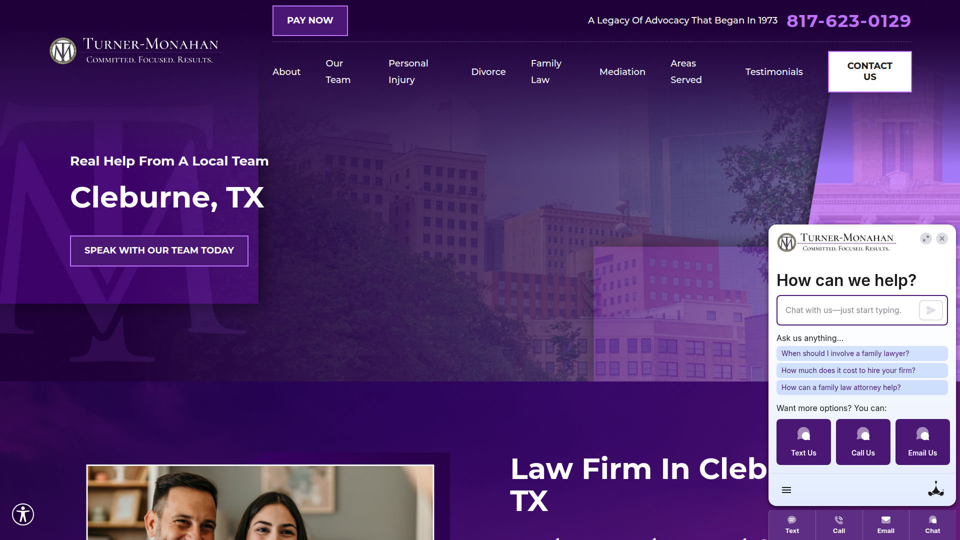 Turner-Monahan, PLLC - Cleburne Law Office