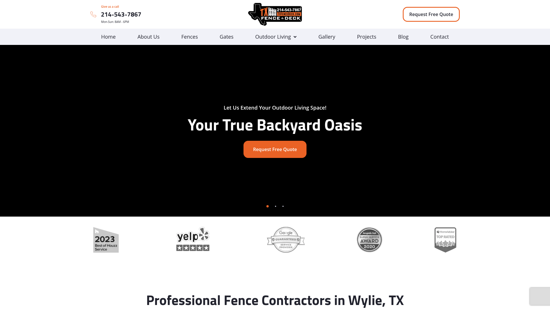 TX Fence & Deck