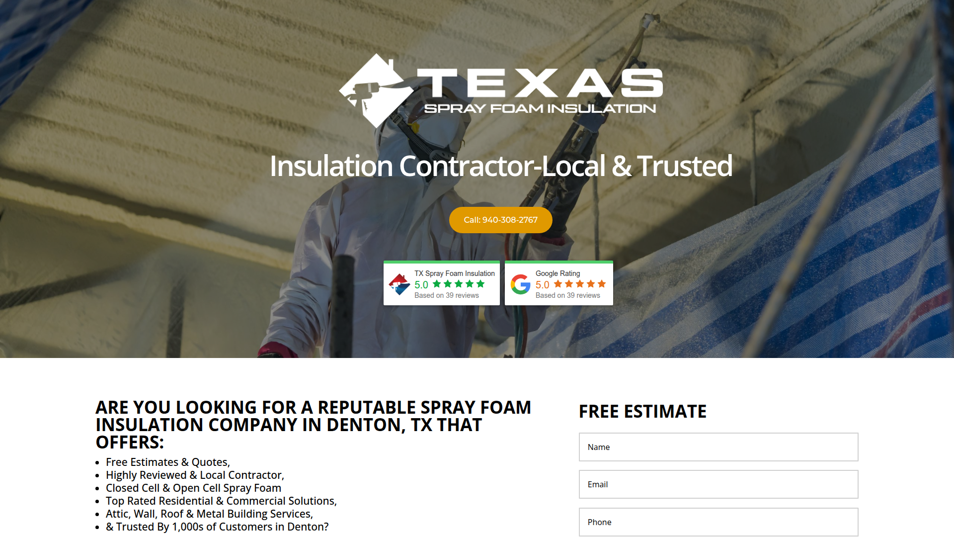TX Spray Foam Insulation